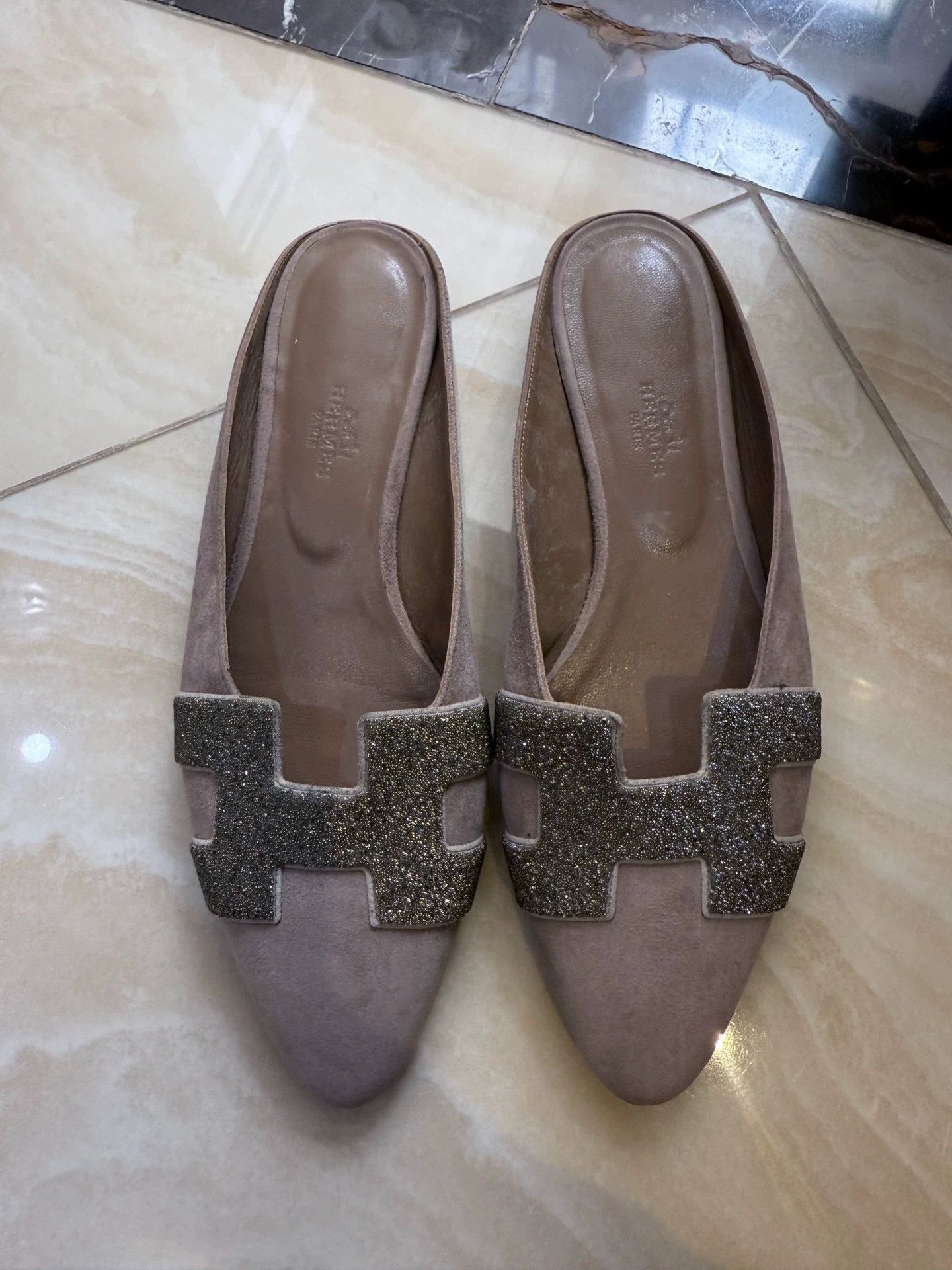 Hermes Hermès Mules 38 Resoled Authentic Size US 7.5 / IT 37.5 - 1 Thumbnail