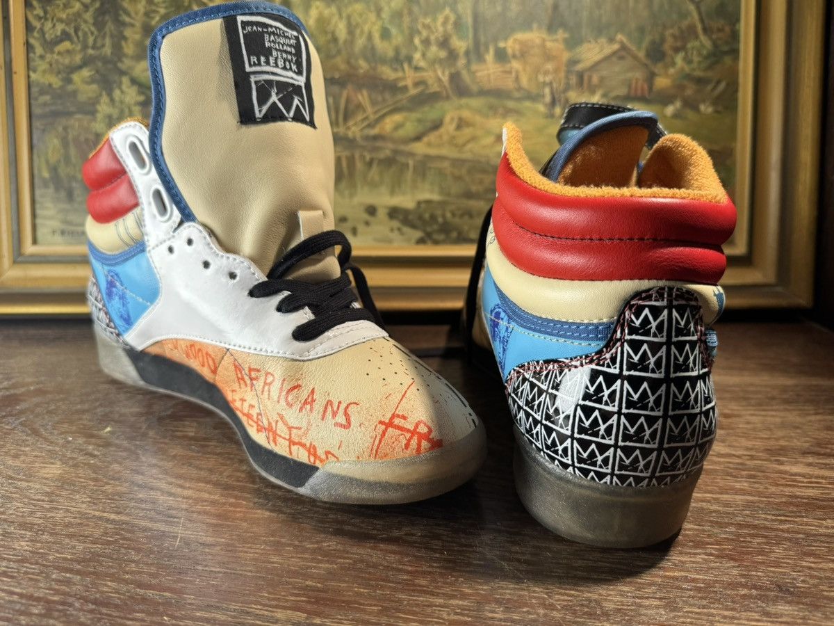 Jean-Michel Basquiat Inspired Reebok Sneakers