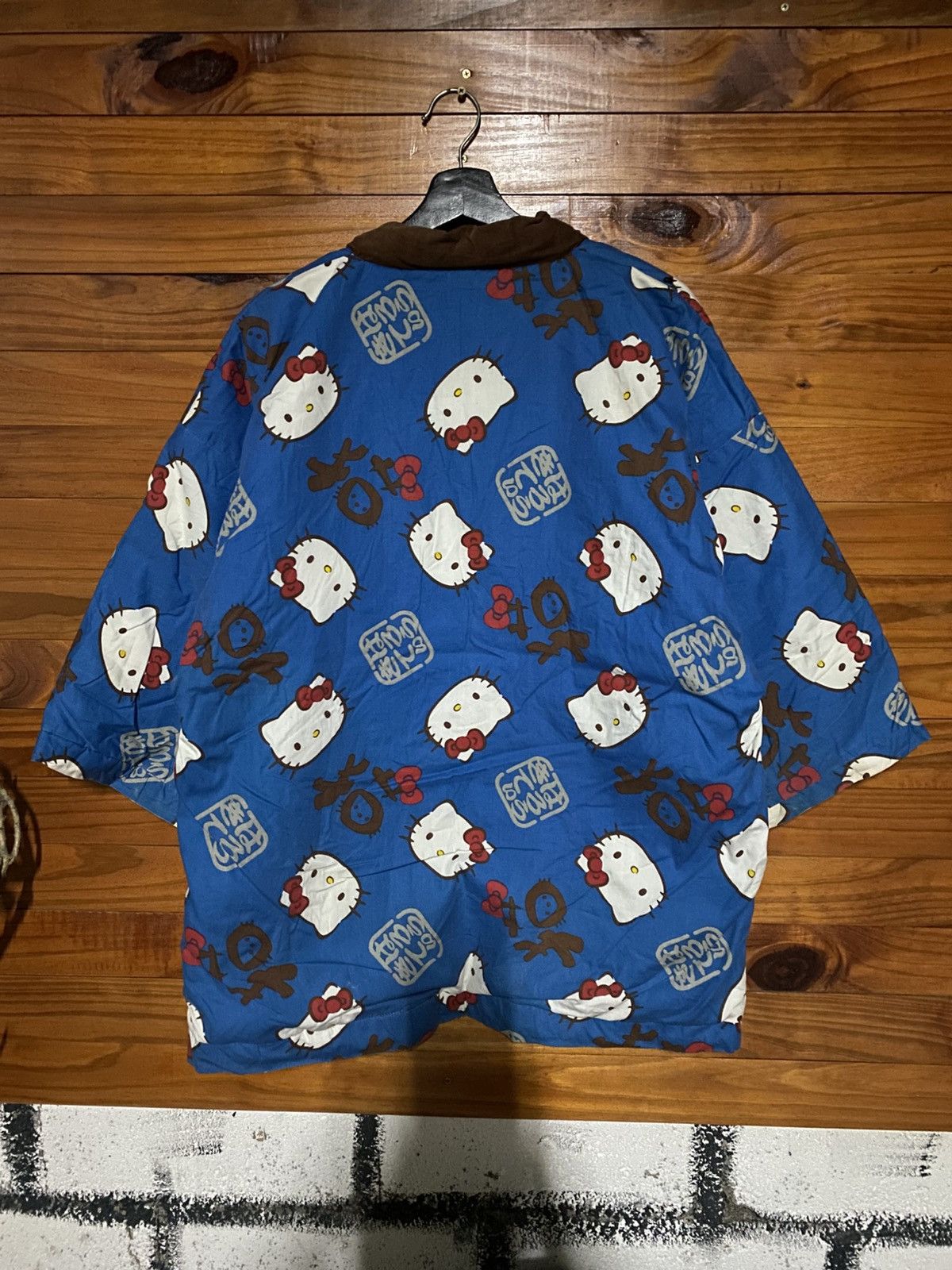 Vintage Vintage Sanrio Hello Kitty Padded Kimono Jacket Exclusive Size US M / EU 48-50 / 2 - 9 Thumbnail