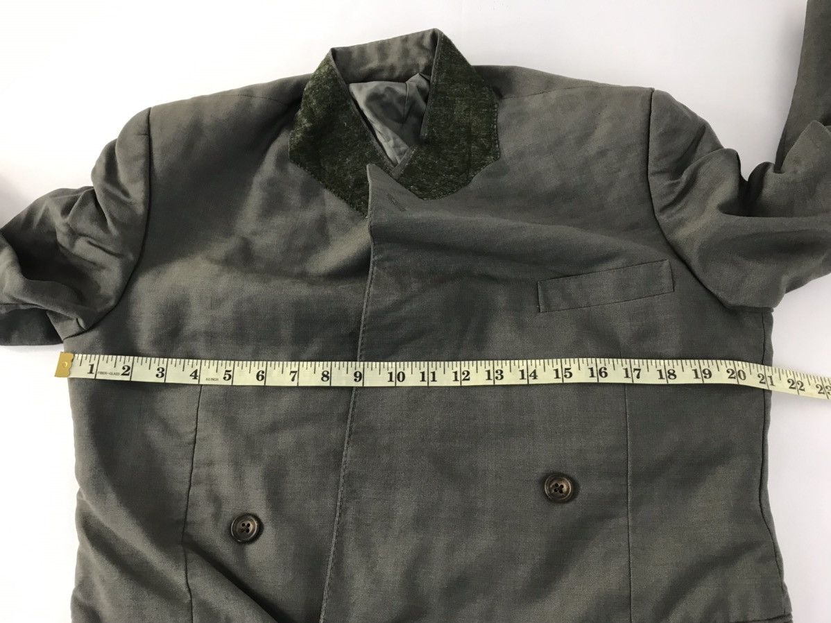 Burberry 90s Burberrys Wool & Mohair Double Breasted Coat Jacket Size US L / EU 52-54 / 3 - 10 Thumbnail