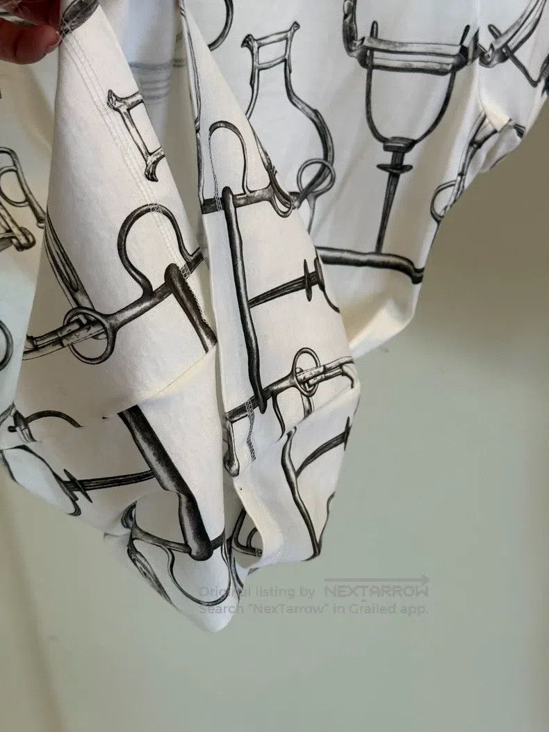 Hermes Hermes Chain short-sleeved T-shirt Size XS / US 0-2 / IT 36-38 - 6 Thumbnail