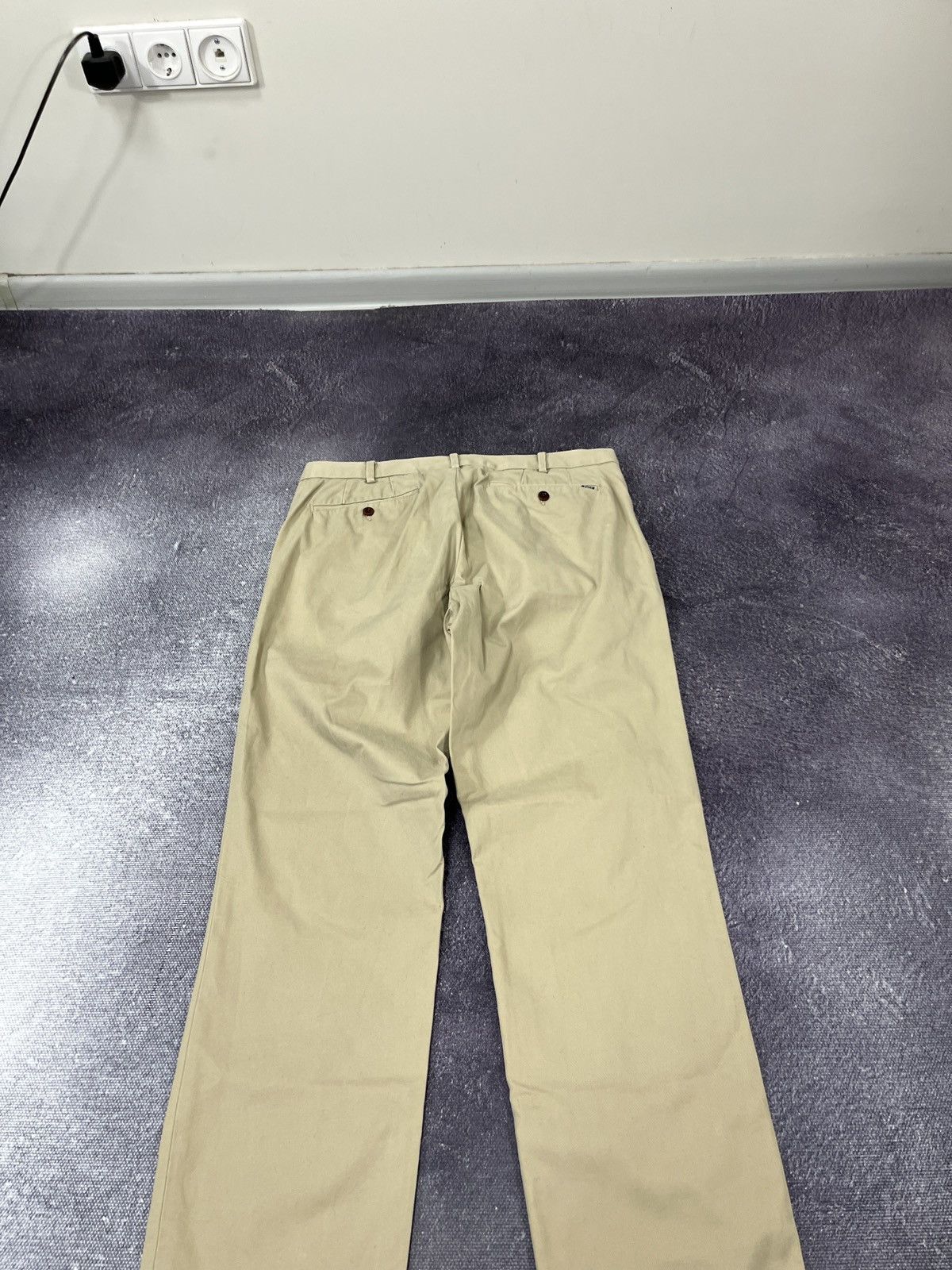 Polo Ralph Lauren Vintage Polo Ralph Lauren Slim Straight Fit Chino Pants Size US 31 - 18 Thumbnail