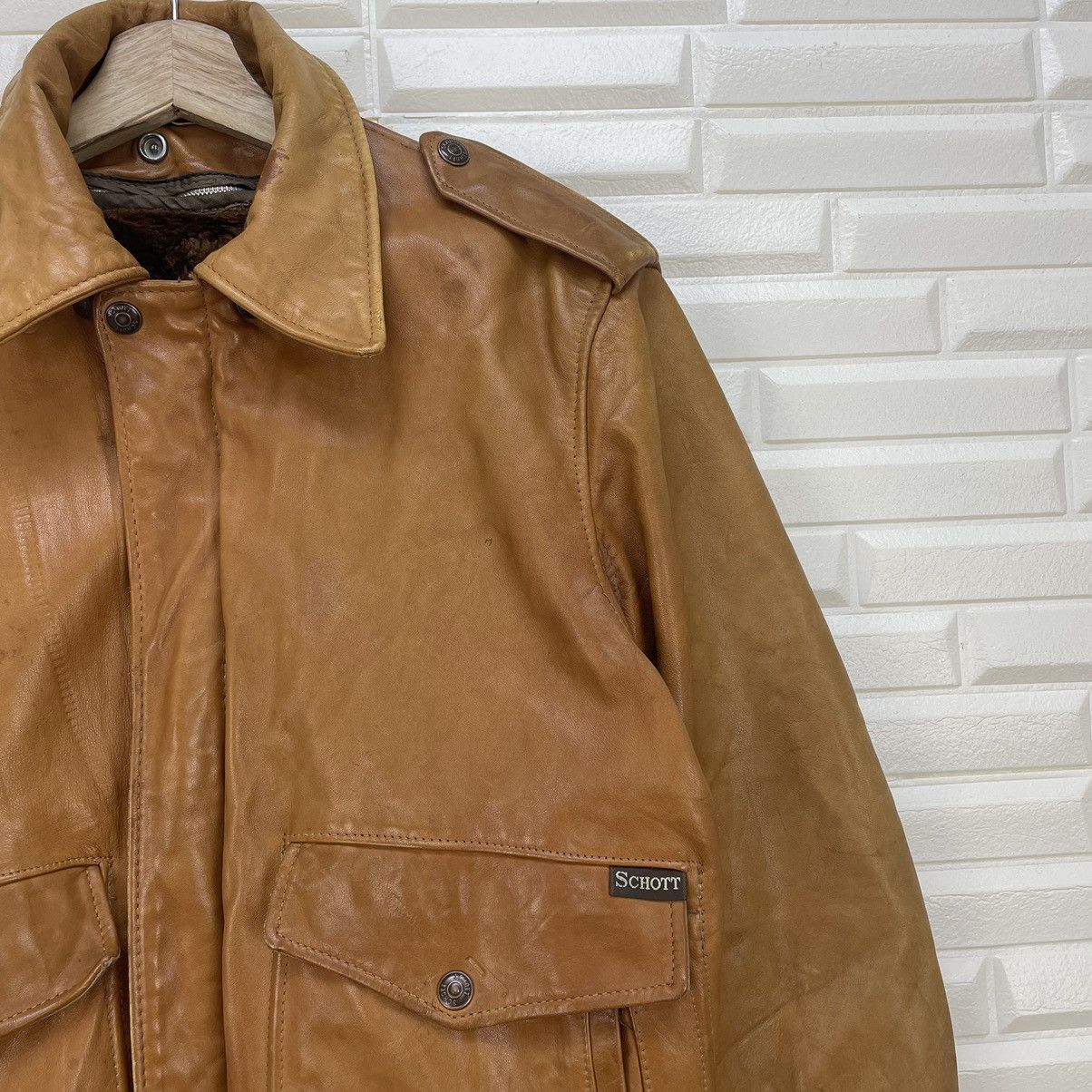 Schott × Vintage Vintage Schott Jacket Size US S / EU 44-46 / 1 - 5 Thumbnail