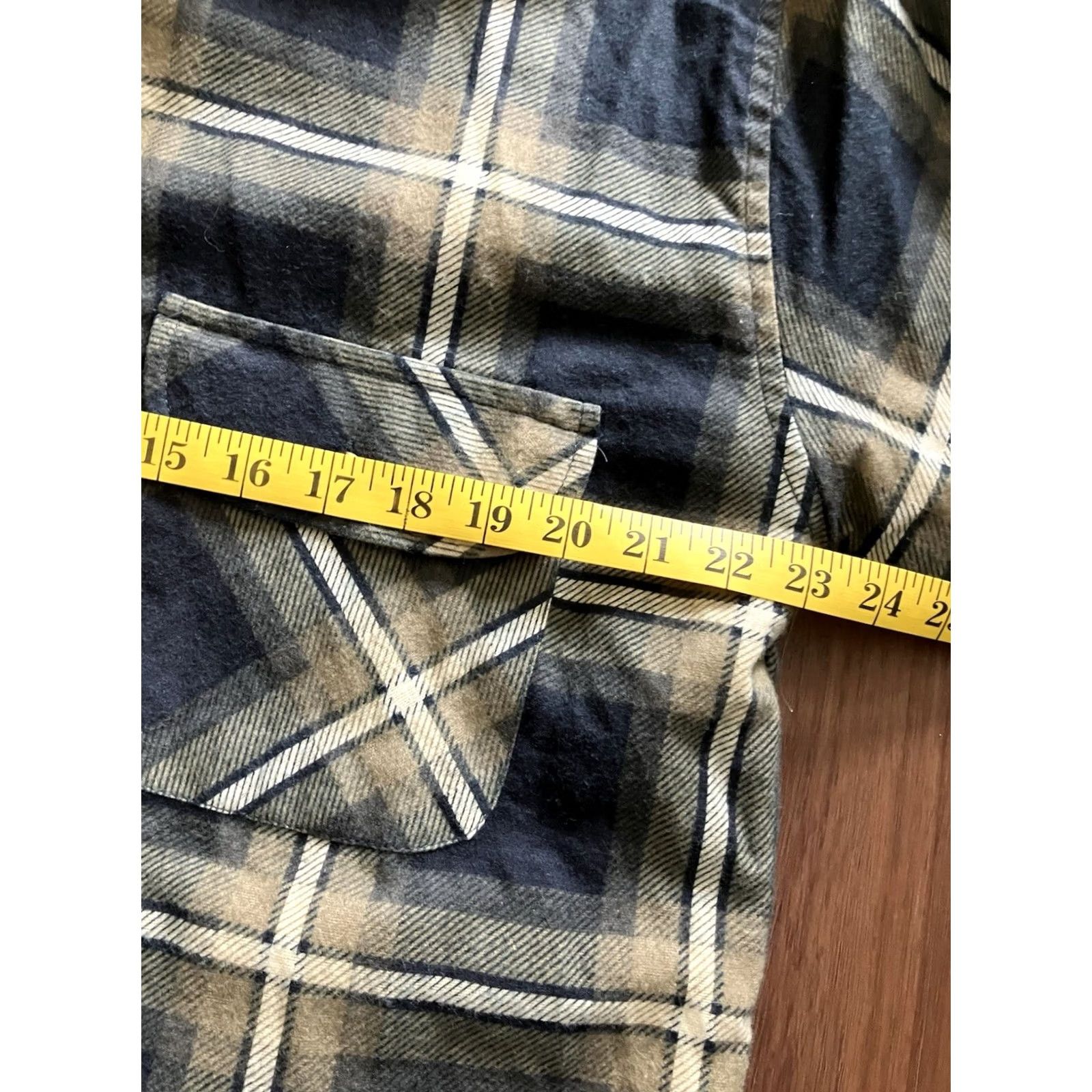 Bugle Boy VINTAGE Bugle Boy Plaid Quilted Lined Flannel Shirt Jacket Zip Hoodie M Mens Shacket Size US M / EU 48-50 / 2 - 7 Thumbnail