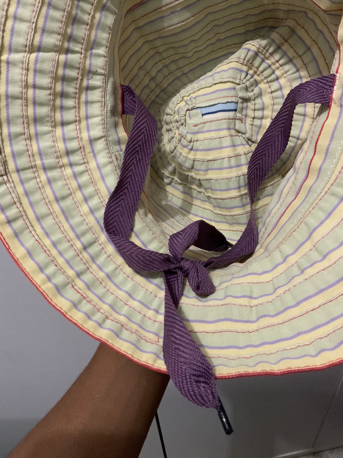 Vintage Striped Multicolor Unbrand Archive Streetwear Hat Size ONE SIZE - 9 Thumbnail