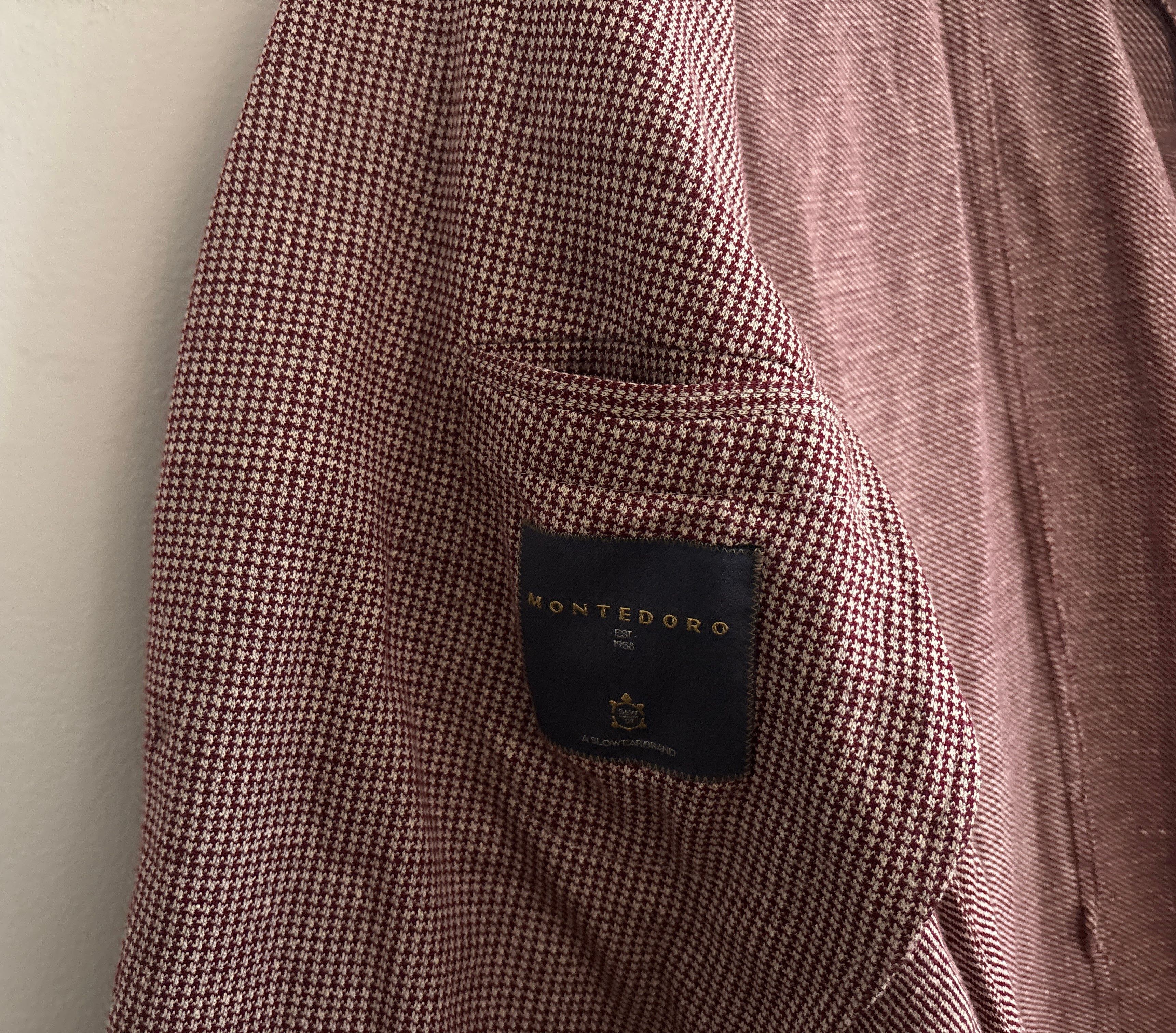 Slowear $1150 Unstructured Linen Cotton Sport Coat Blazer Size 46R - 8 Thumbnail