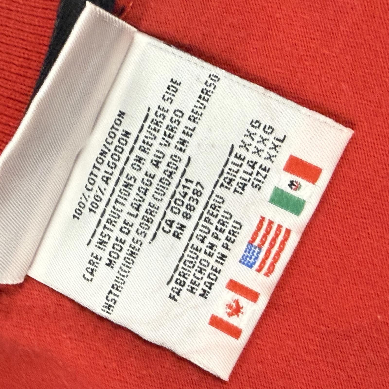 Adidas Vintage Adidas Nebraska Cornhuskers Polo 2XL Red Size US XXL / EU 58 / 5 - 6 Thumbnail