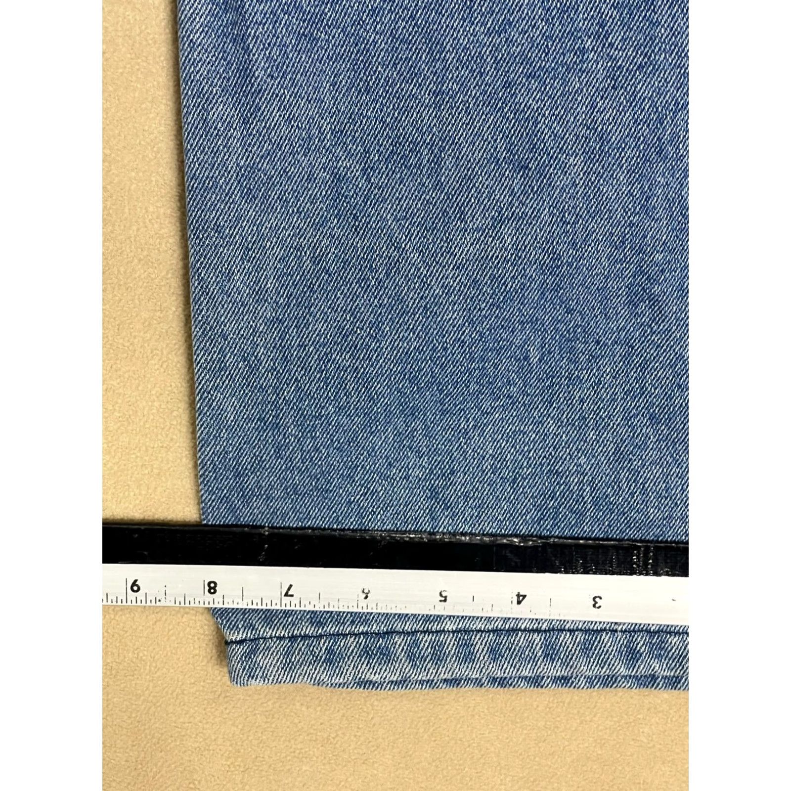 Vintage Warriors Of Radness Jeans Men 36 Straight Blue NWT Mid Rise Regular Fit Denim Cotton Button Zip Inseam 33 Size US 36 / EU 52 - 7 Thumbnail