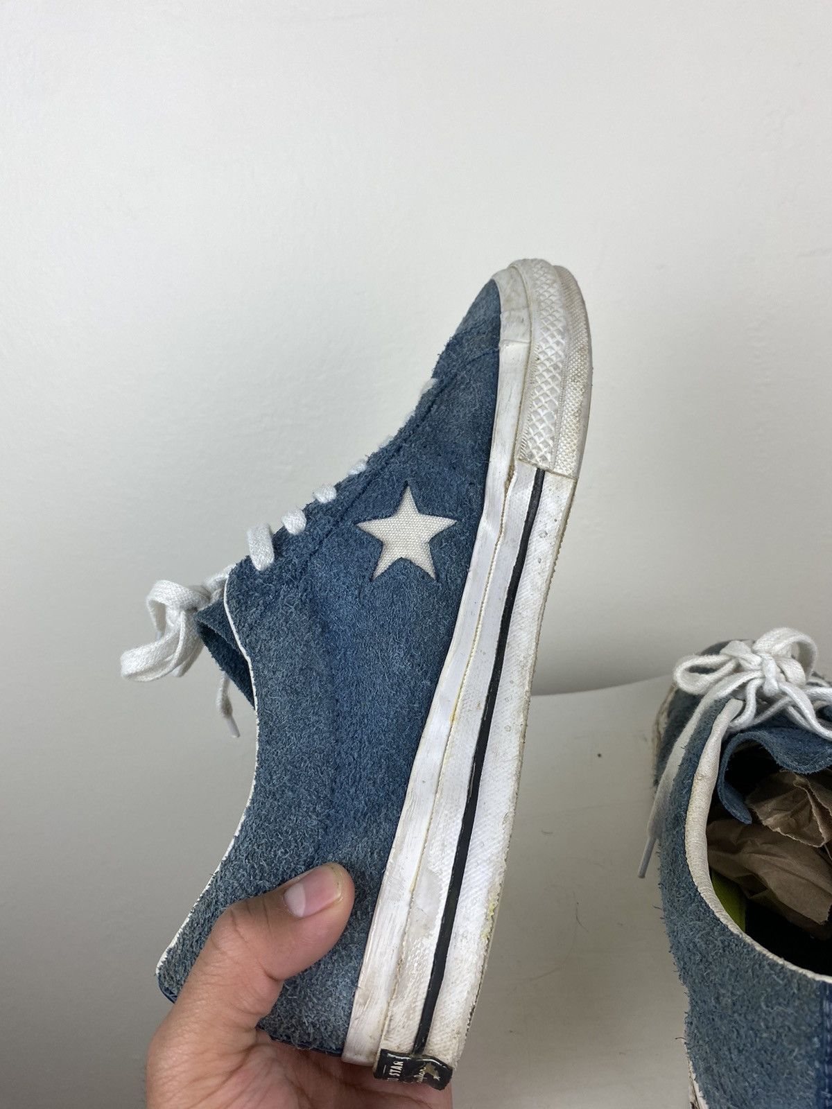 Converse Fragment Design x One Star 74 “Fragments” Converse Rare Size US 10.5 / EU 43-44 - 9 Thumbnail