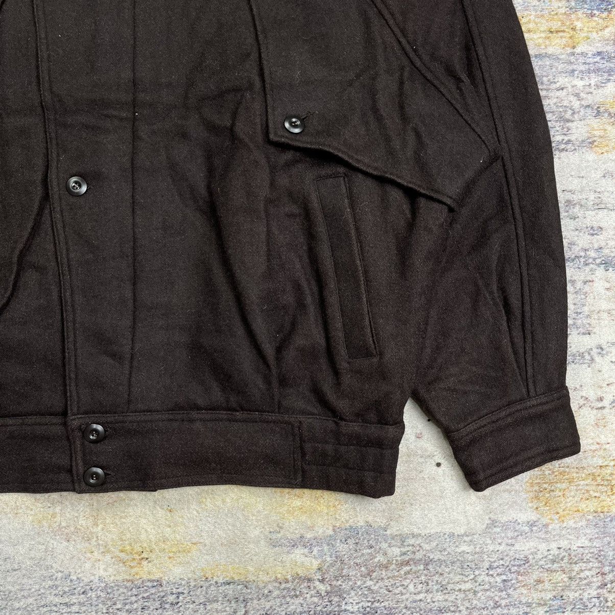 Issey Miyake Vintage 80s / 90s R-I for men wool bomber jacket Size US L / EU 52-54 / 3 - 5 Thumbnail