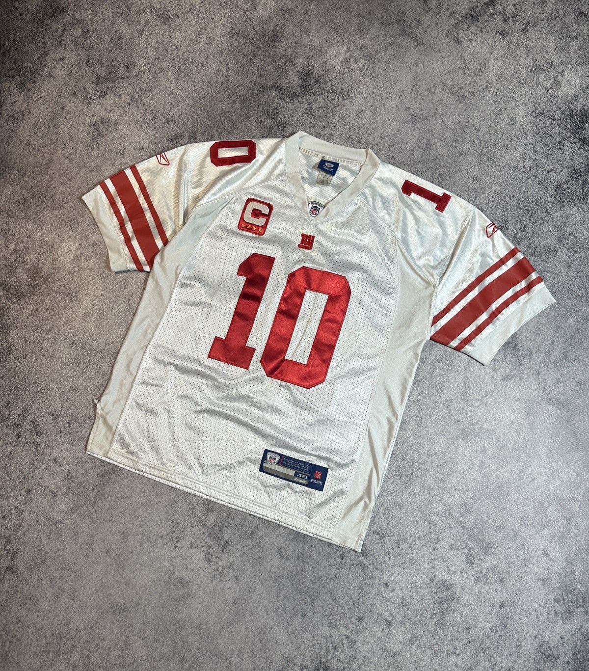 NFL × Reebok Vintage NFL Reebok NY Giants Manning 10 Jersey USA Football Size US M / EU 48-50 / 2 - 1 Thumbnail