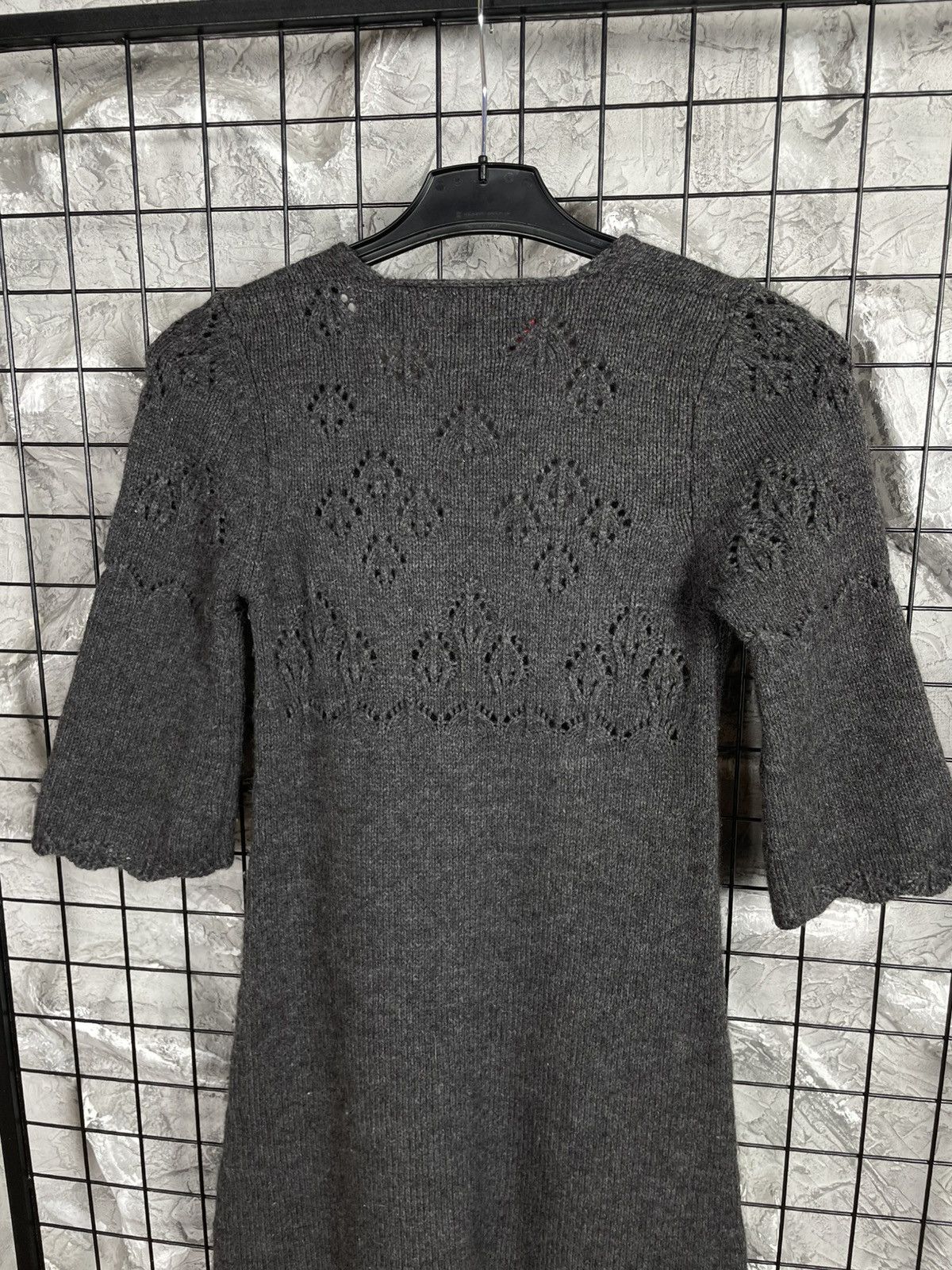 Miss Sixty Miss Sixty Vintage Alpaca Blend Knit Dress Grunge Y2K Style Size S / US 4 / IT 40 - 8 Thumbnail