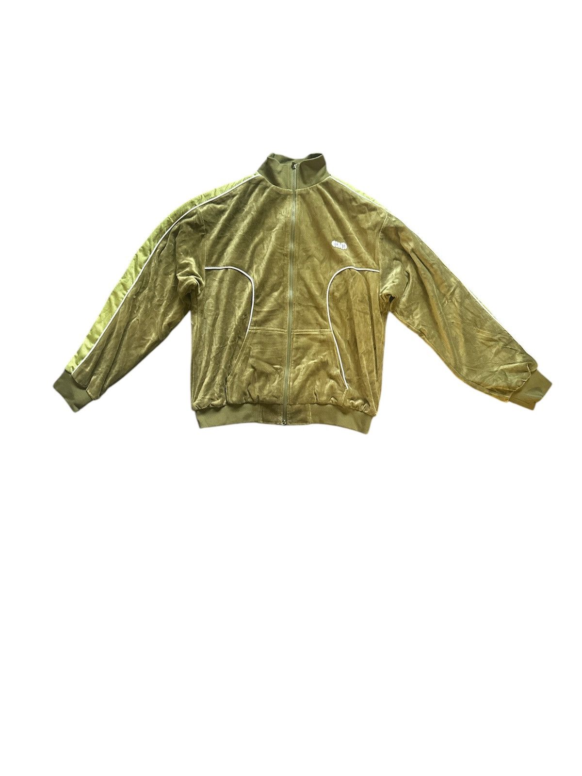 Clints Clint’s inc, green velour zip-up jacket Size US XL / EU 56 / 4 - 3 Thumbnail