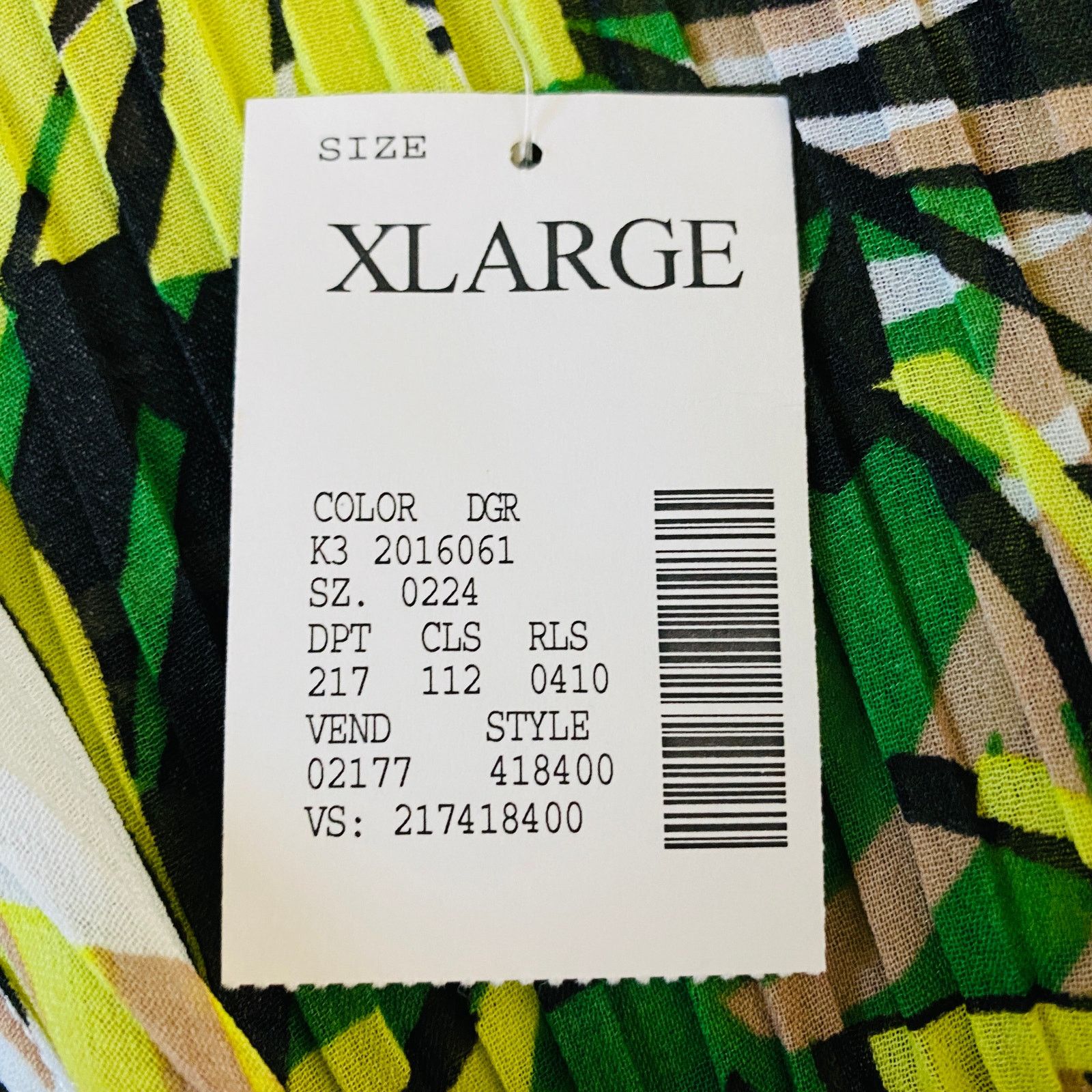 Other Fashion Bug Button Down Shirt XL Plants Vacation New Size XL / US 12-14 / IT 48-50 - 10 Thumbnail
