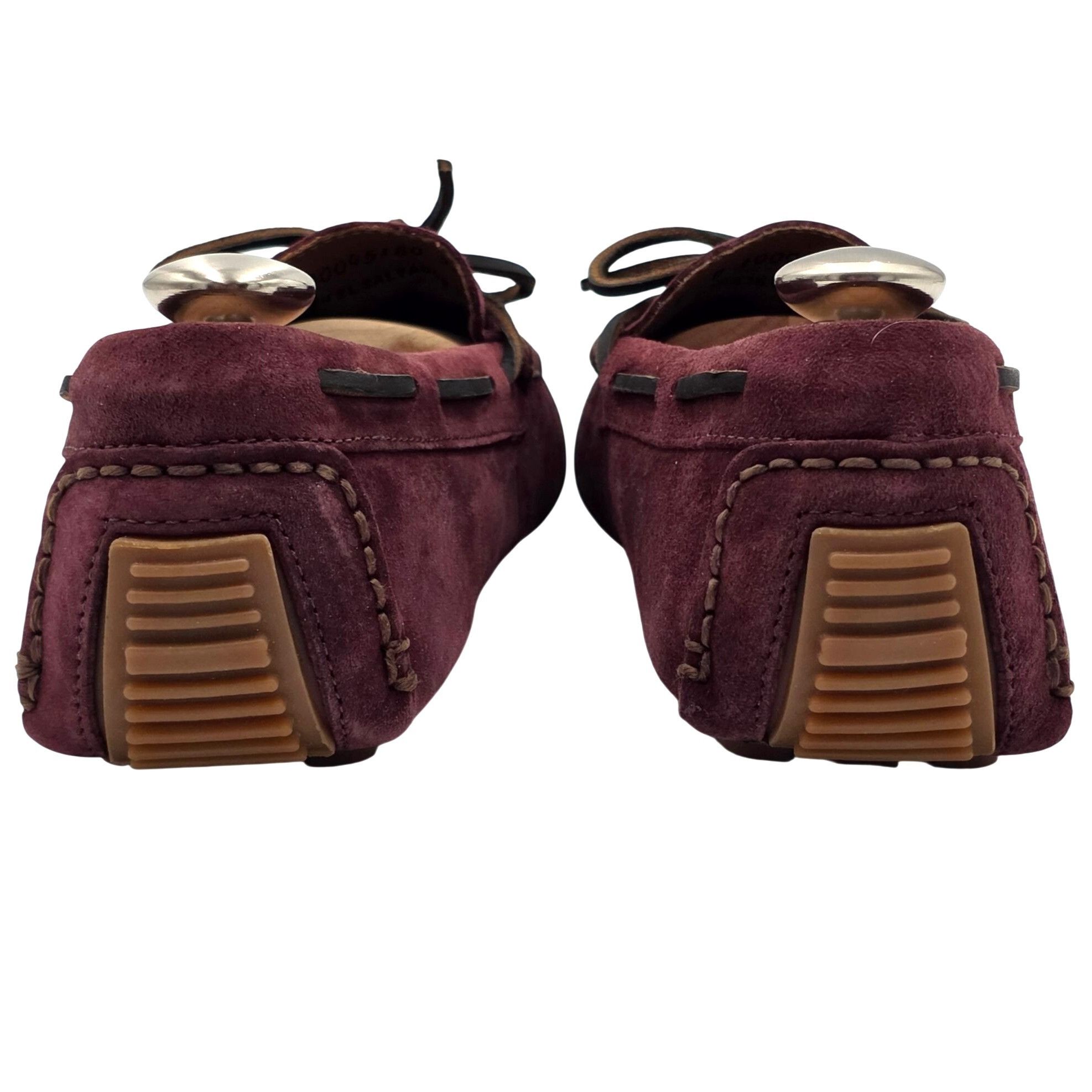 Brooks Brothers NEW Brooks Brothers Burgundy Suede Driving Loafers Mens 9 Size US 9 / EU 42 - 5 Thumbnail