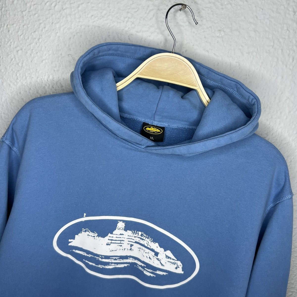 Corteiz Corteiz Blue Y2K Hoodie Big Logo Sweatshirt Size US XL / EU 56 / 4 - 5 Thumbnail