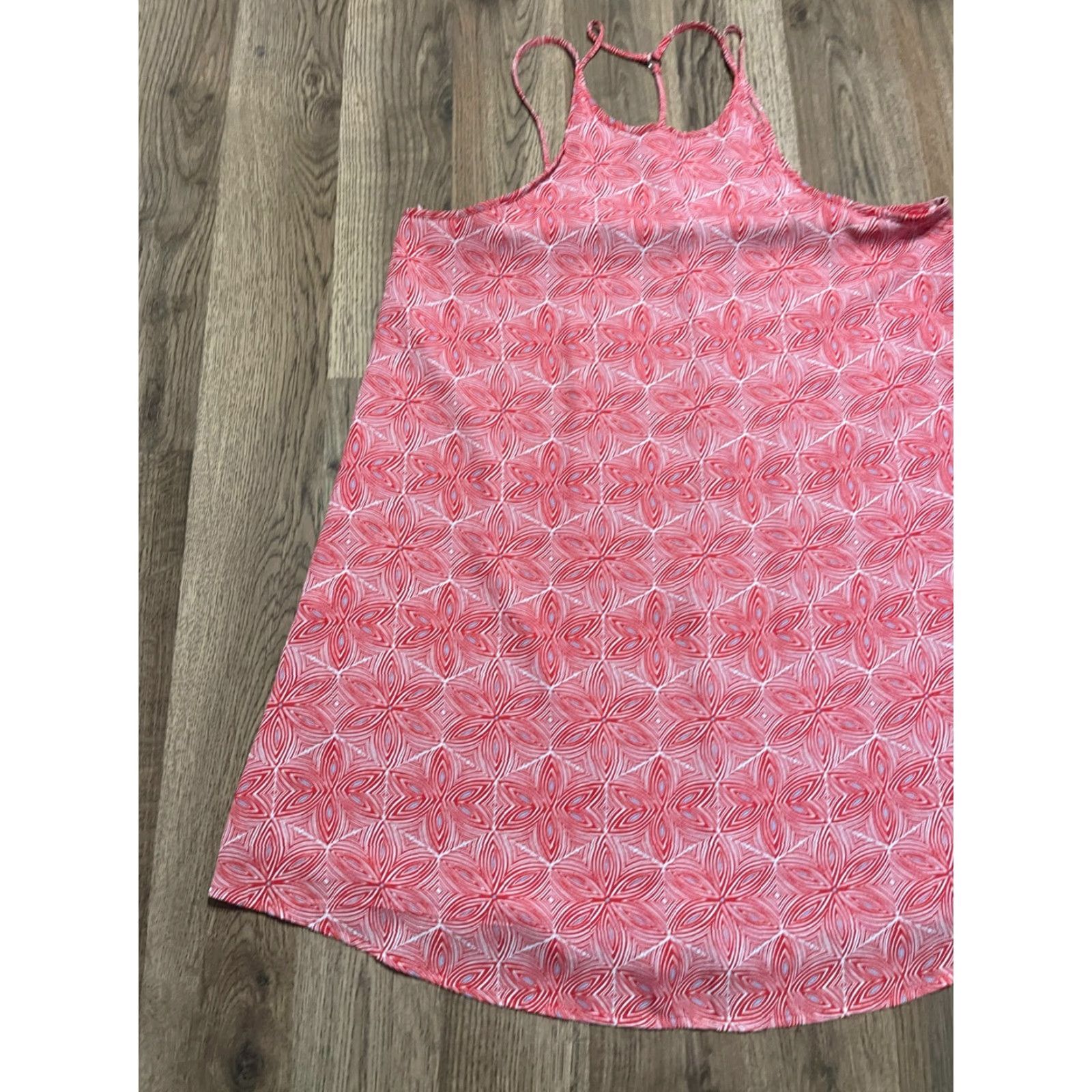 Forever 21 FOREVER 21 Tank Top Women M Halter White Red Casual Sleeveless Size M / US 6-8 / IT 42-44 - 3 Thumbnail
