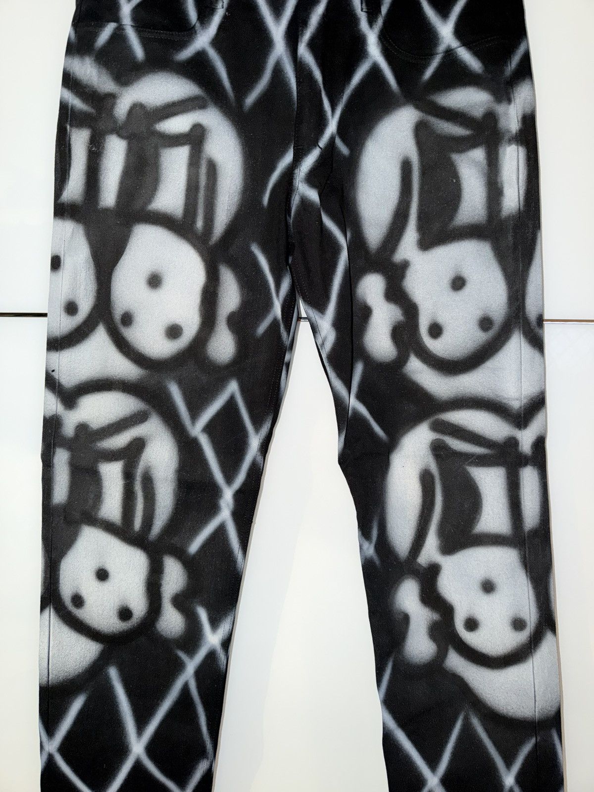 Chito × Givenchy Givenchy x Chito Graffiti Stretch Slim Fit Jeans Size US 36 / EU 52 - 4 Thumbnail