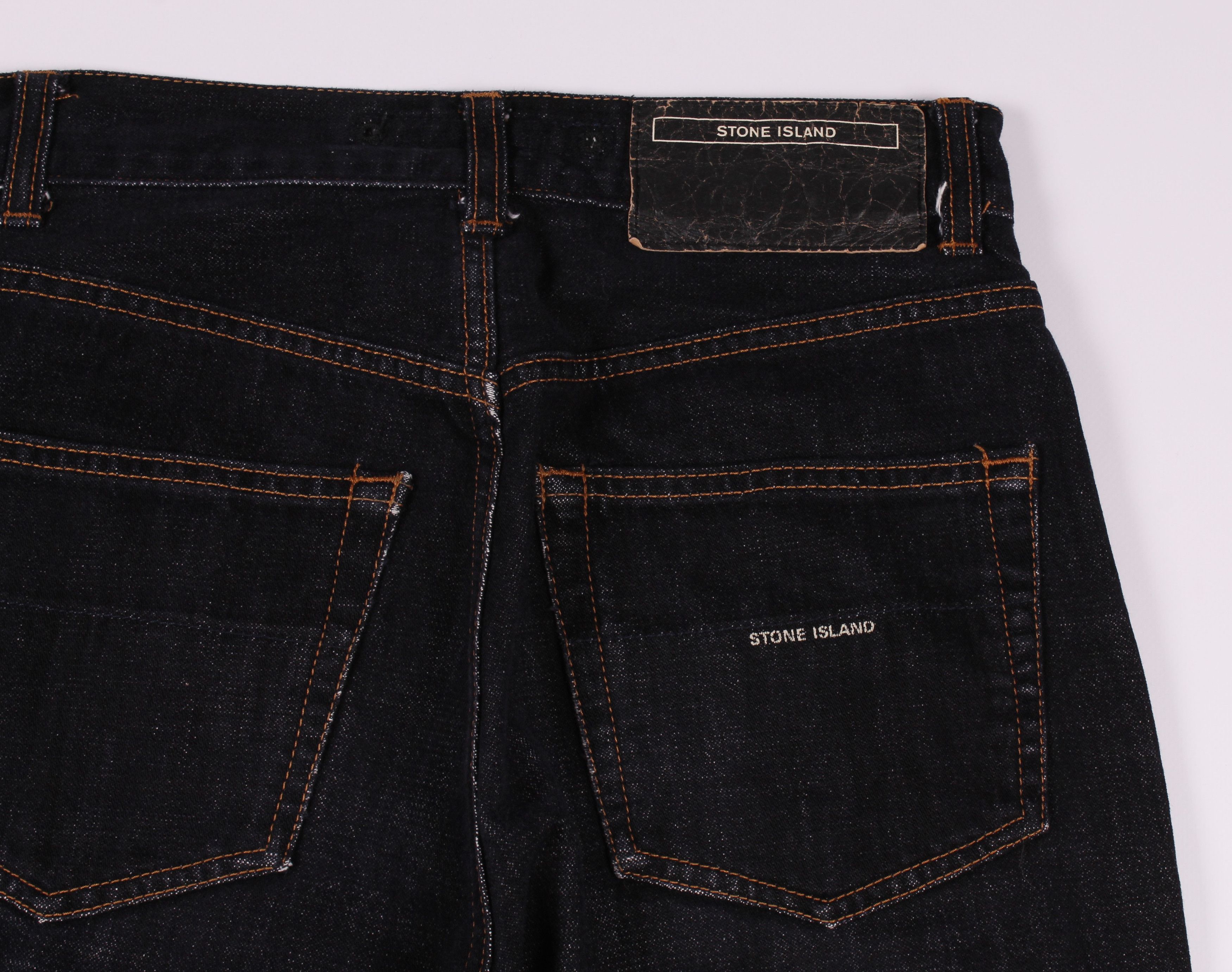 Stone Island Vintage Stone Island Denim's High Waisted Jeans Size 26" / US 2 / IT 38 - 8 Thumbnail