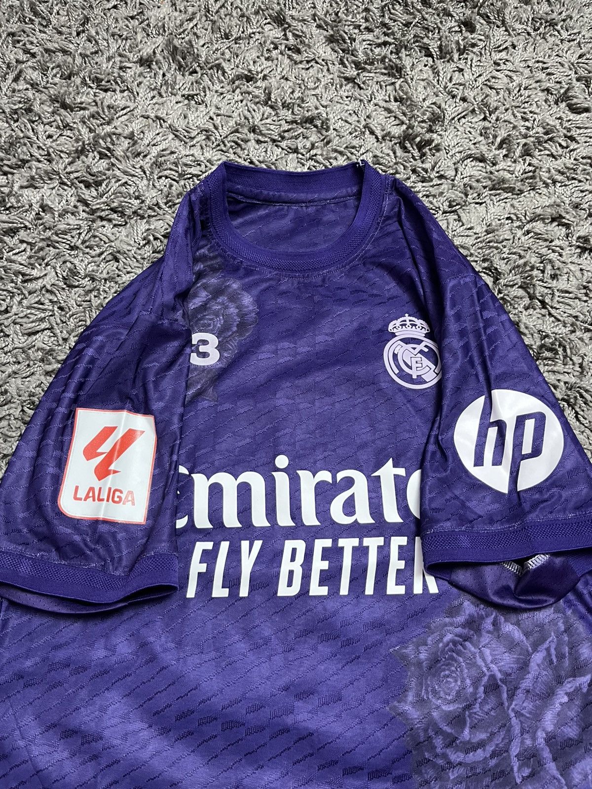 Adidas Real Madrid x Adidas Y-3 2023/24 Fourth Jersey Rodrygo #11 Size US S / EU 44-46 / 1 - 4 Thumbnail