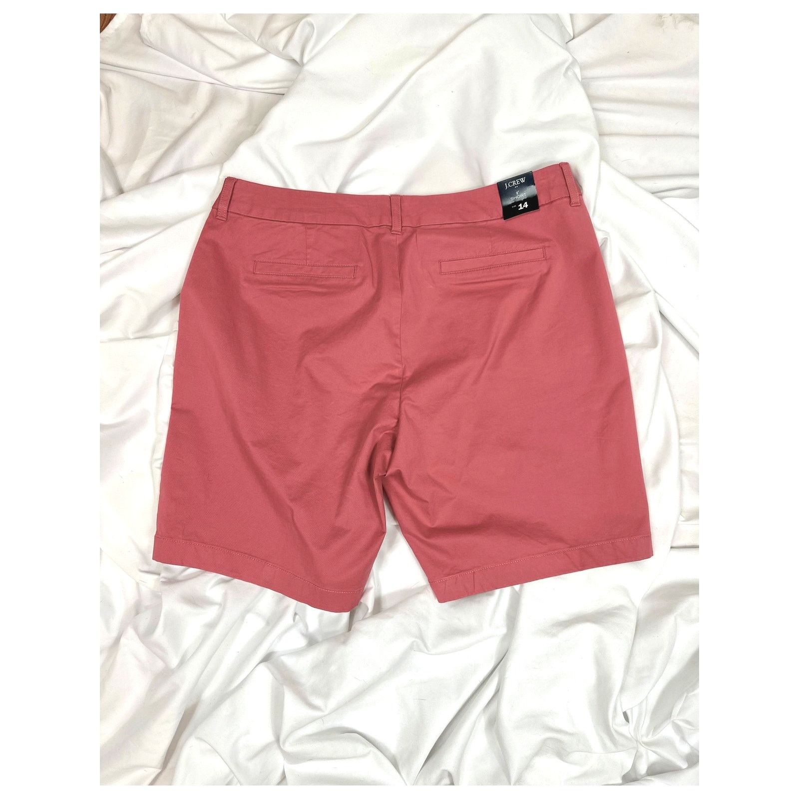 J.Crew Re-Imagined by J Crew Classic Twill Chino Shorts Salmon 14 Size 36" / US 14 / IT 50 - 12 Thumbnail