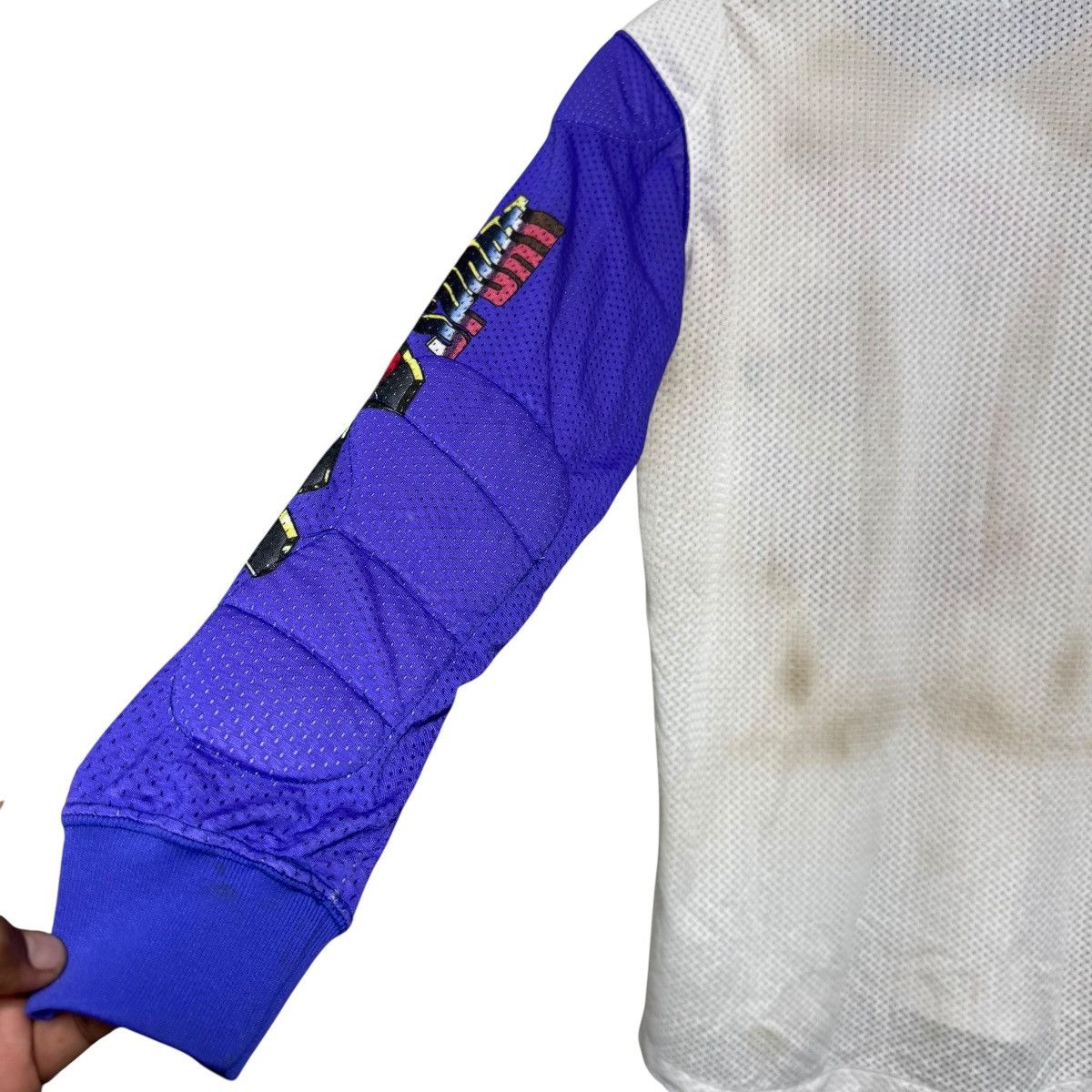 Gear for Sports Vintage 1990 GW Sport Futuristic Motorcross Riding Jersey Size US L / EU 52-54 / 3 - 11 Thumbnail