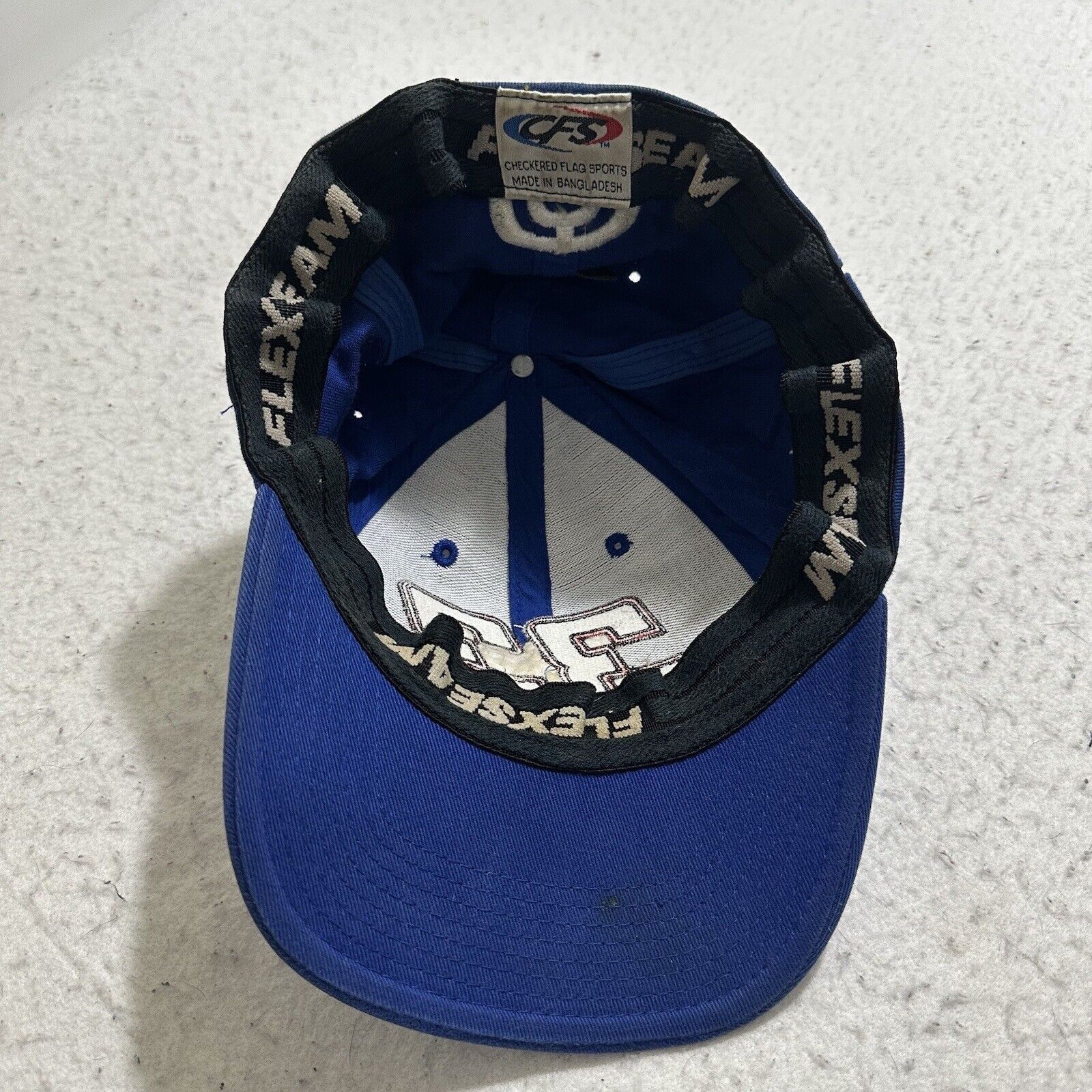 NASCAR NASCAR Joe Nemechek Racing Blue Baseball Hat Fitted Cap Size ONE SIZE - 8 Thumbnail