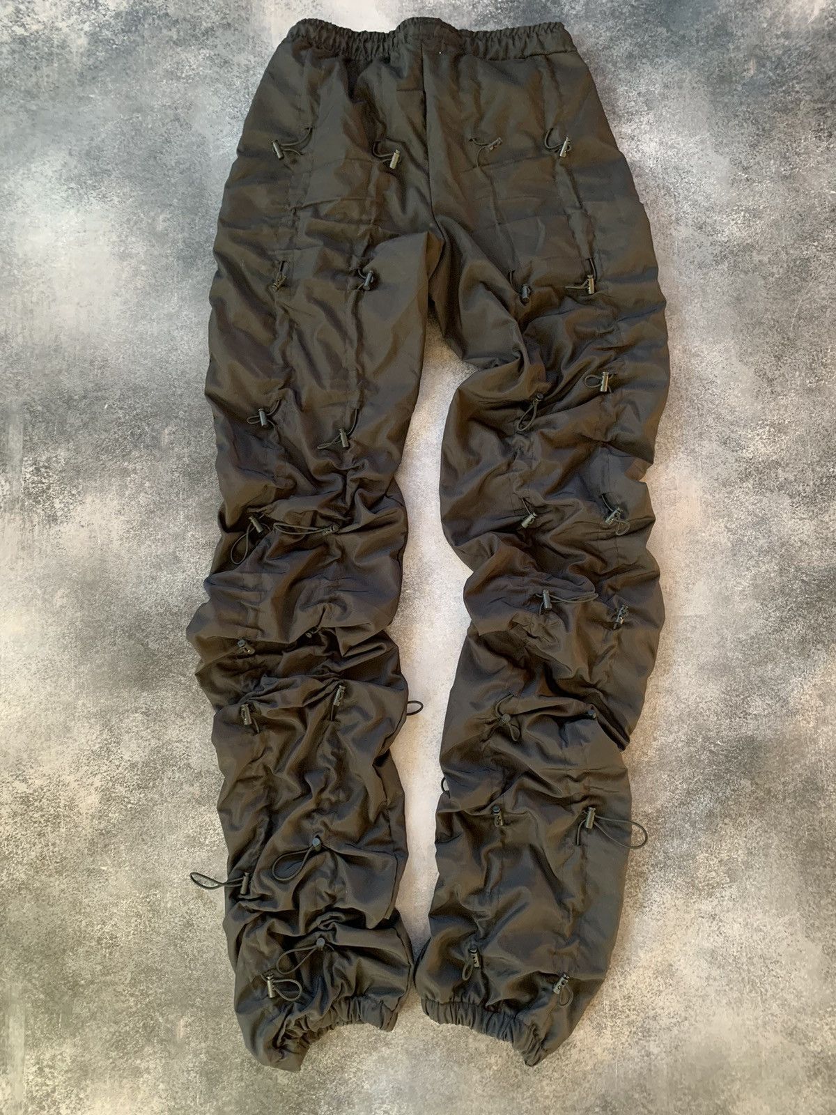 Hysteric Glamour × MNML VTG Rick Owens Junya Watanabe Style MNML BUNGEE CORD PANts Size US 33 - 10 Thumbnail