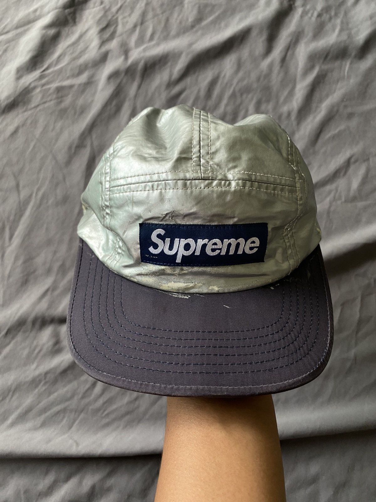 Supreme Supreme Metallic Camp Cap FW13 Size ONE SIZE - 1 Thumbnail