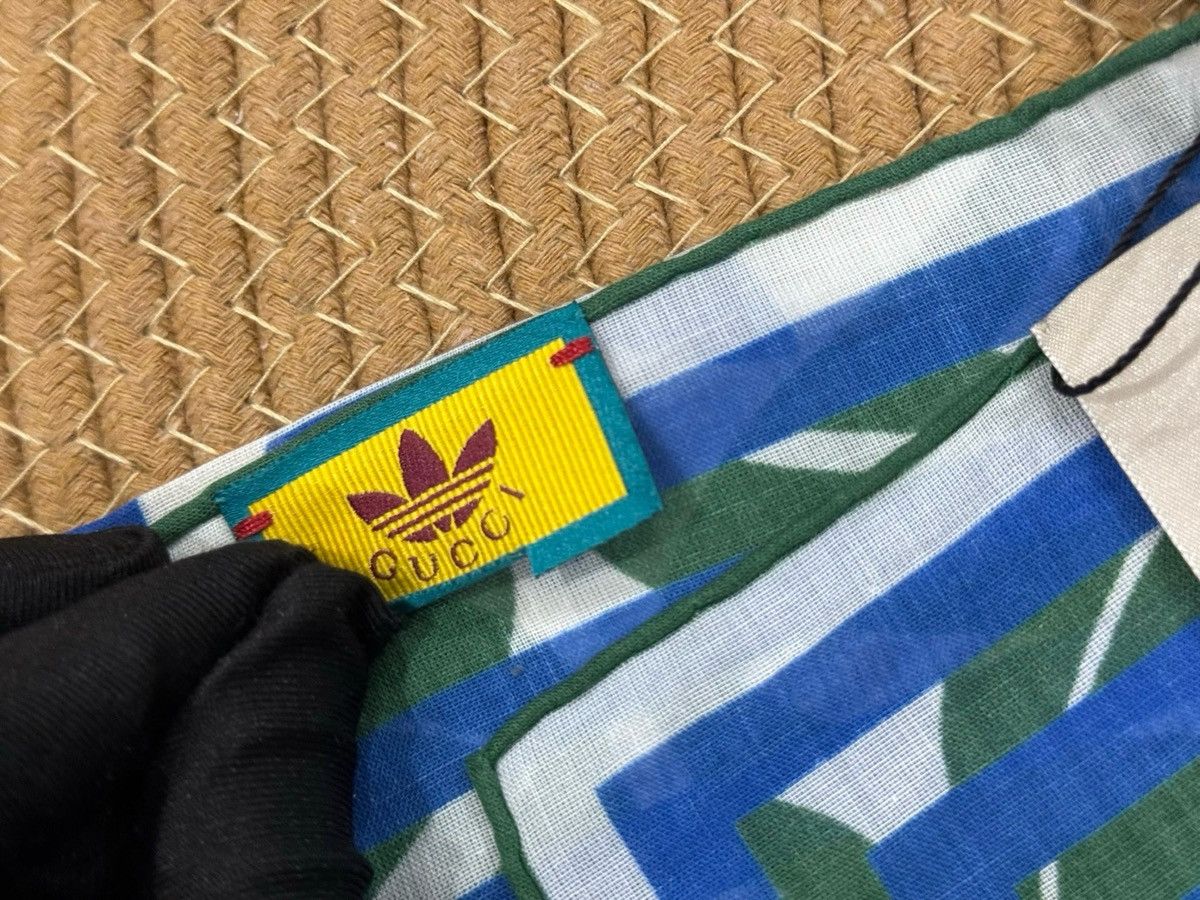 Gucci Gucci x adidas silk scarf New Size ONE SIZE - 8 Thumbnail