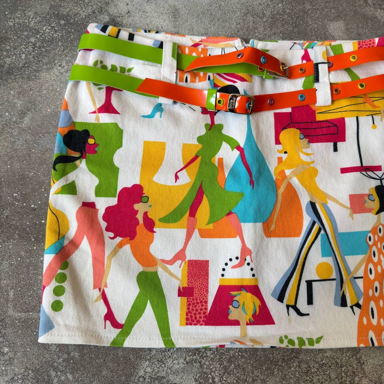 20471120 × Hysteric Glamour × Vintage Super Sexy Lady Design Vintage Mini Skirt Size 28" / US 6 / IT 42 - 3 Thumbnail
