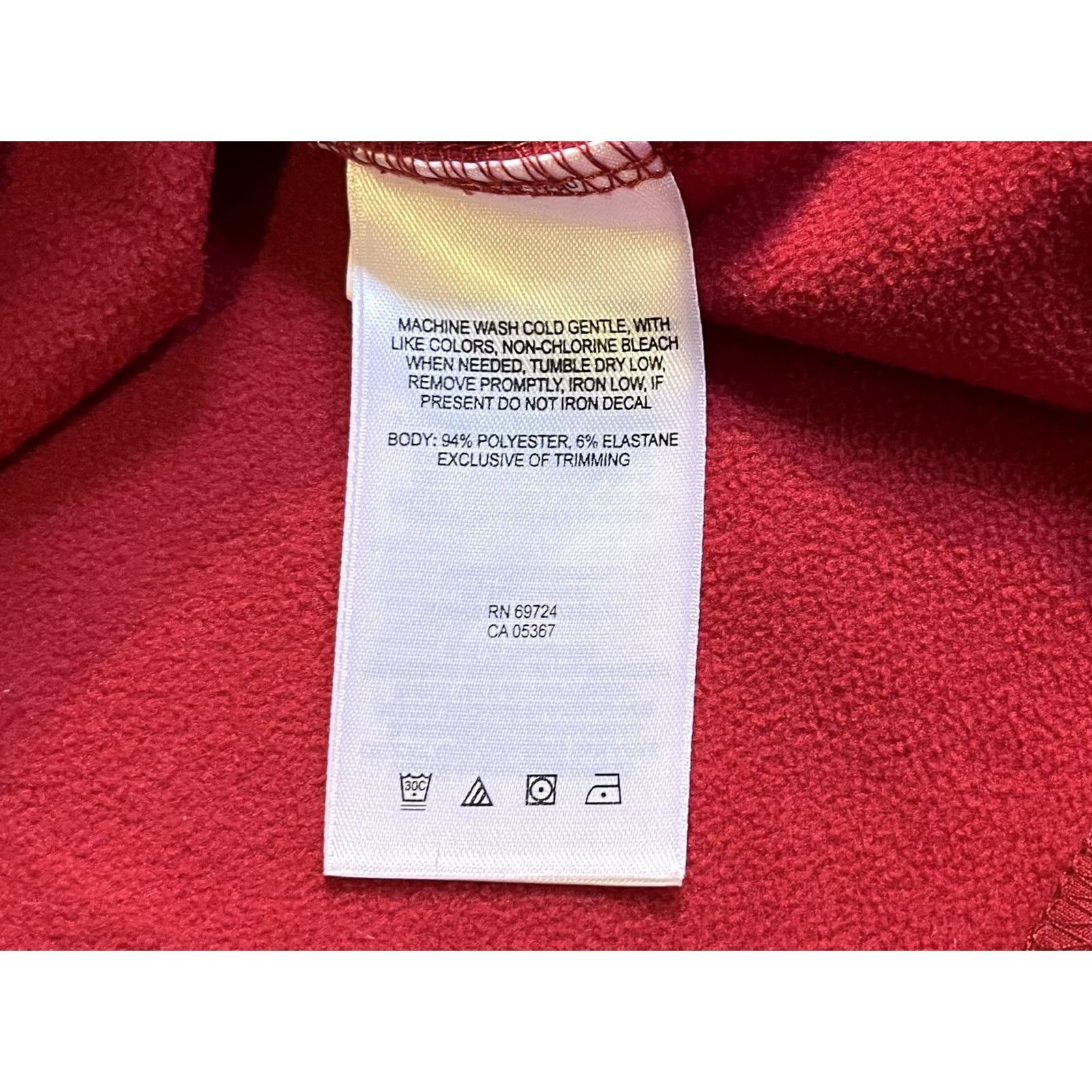 Vintage Columbia Raglan Sweatshirt Shirt Long Sleeve Men’s Large Red Size US L / EU 52-54 / 3 - 6 Thumbnail