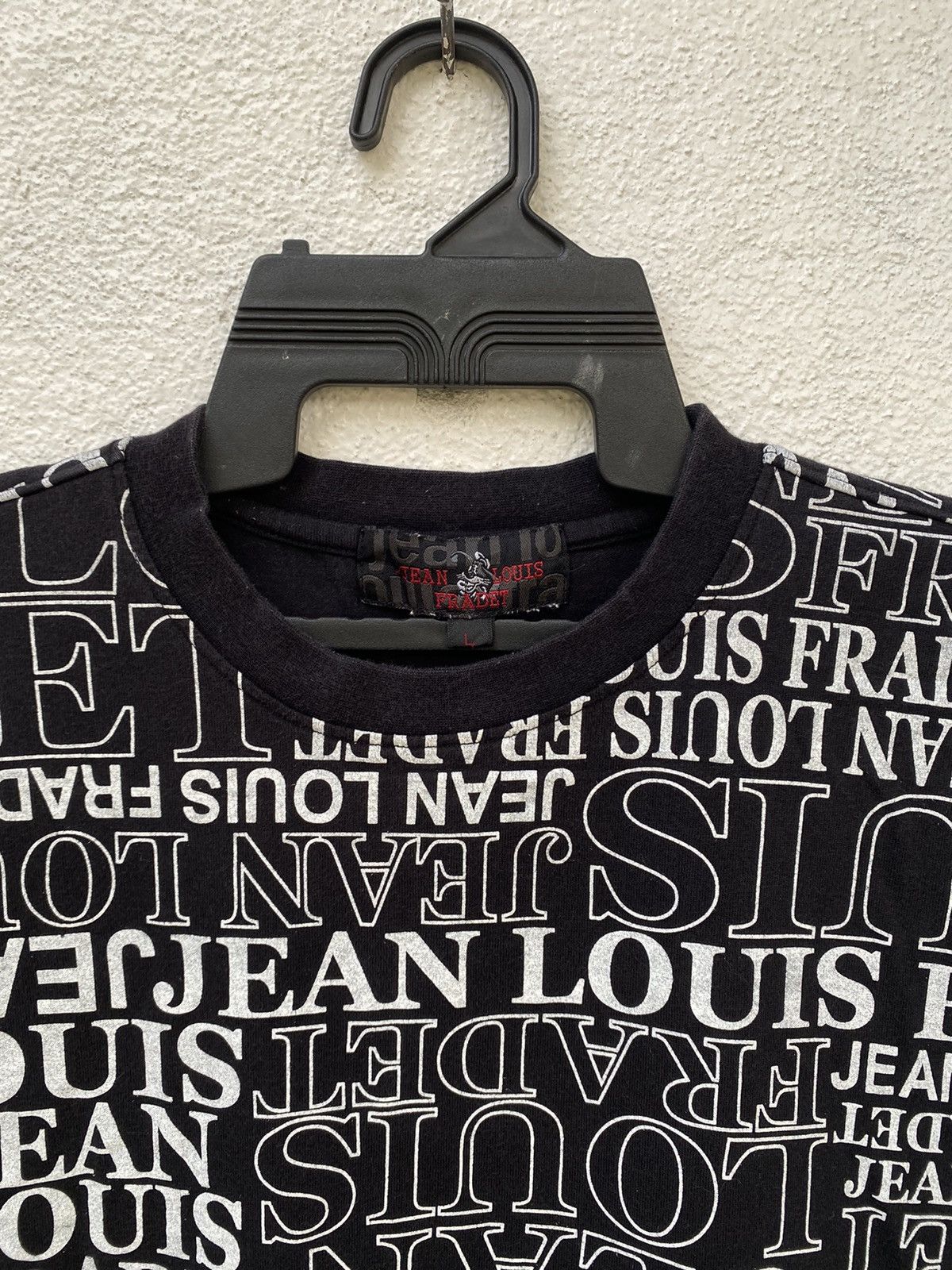 If Six Was Nine × Le Grande Bleu (L.G.B.) Y2k Designer Jean Louis Fradet Spell-out Full Print Size US L / EU 52-54 / 3 - 4 Thumbnail