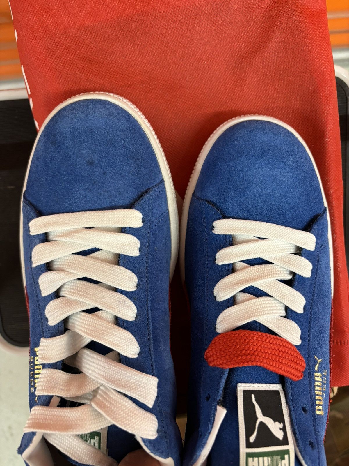 Puma × Vintage ***FINAL DROP***RARE BRAND NEW PUMA SUEDE LOW 9 Size US 9 / EU 42 - 9 Thumbnail