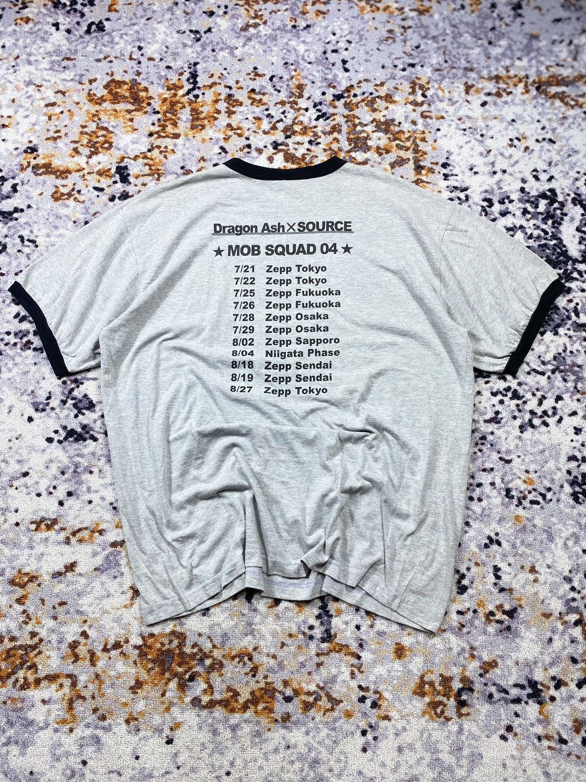 Band Tees × Vintage Vintage 00’s Mob Squad Tour Dragon ash x source tshirt Size US XL / EU 56 / 4 - 3 Thumbnail