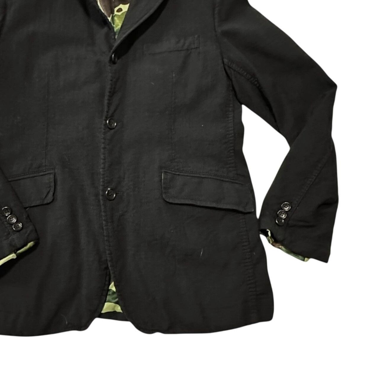 Comme des Garcons Homme Comme Des Garçons HOMME Black Wool Jacket, Size XS, AW2017 Size US XS / EU 42 / 0 - 11 Thumbnail