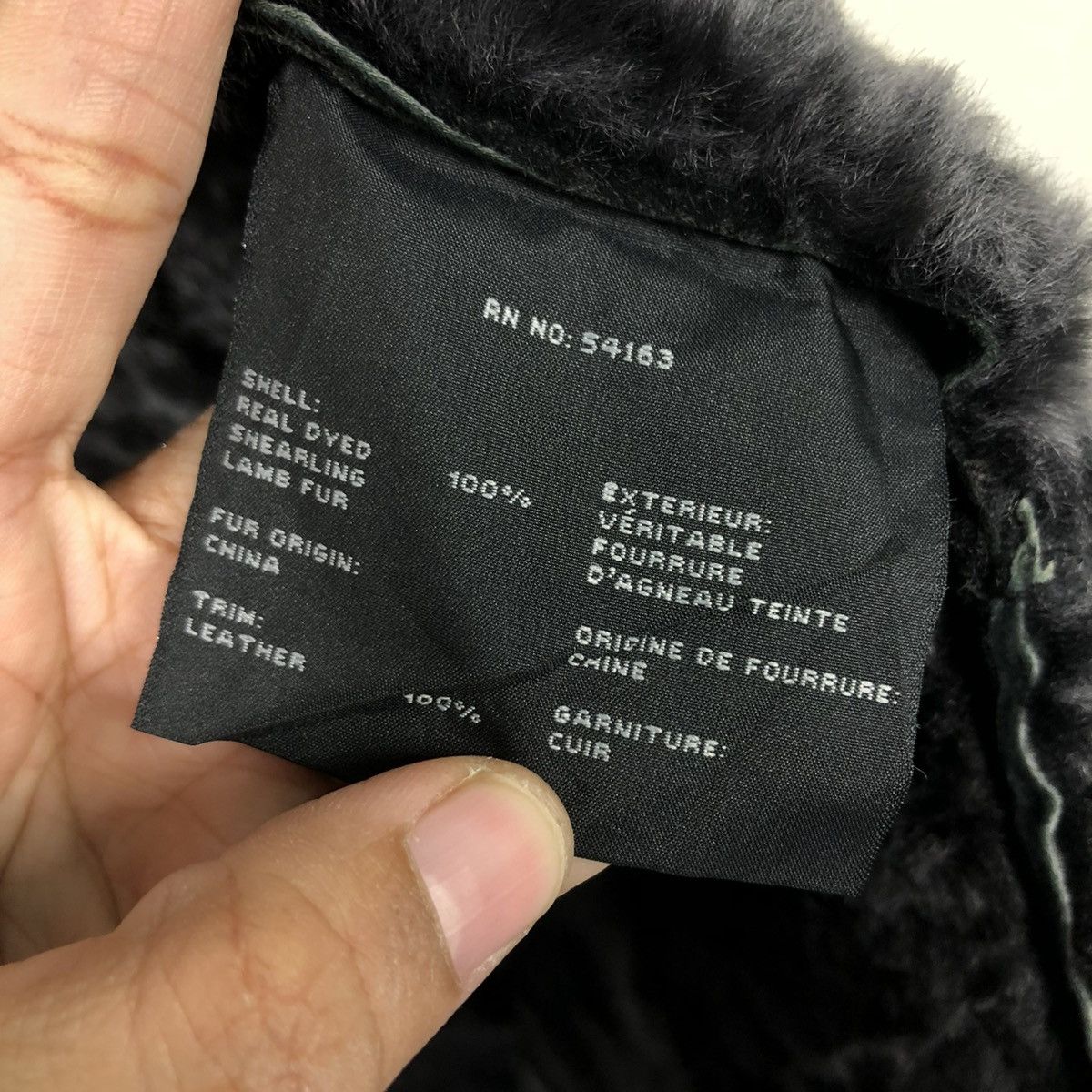 Andrew Marc 🔥VINTAGE LEATHER JACKET ANDREW MARC LAMB FUR BLANKET Size US XXL / EU 58 / 5 - 21 Thumbnail