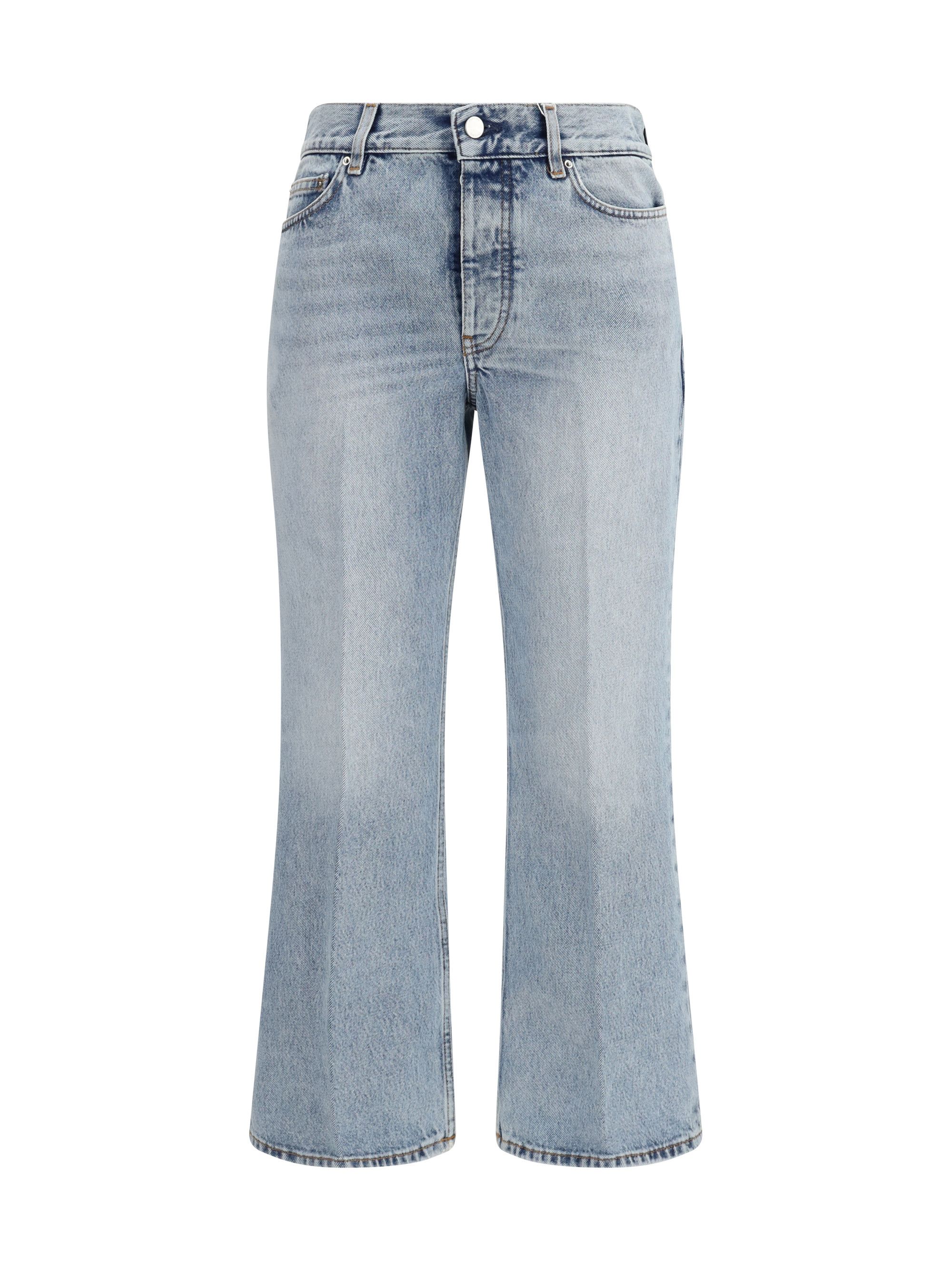 Toteme Cotton flared-hem Jeans Size 26" / US 2 / IT 38 - 1 Thumbnail