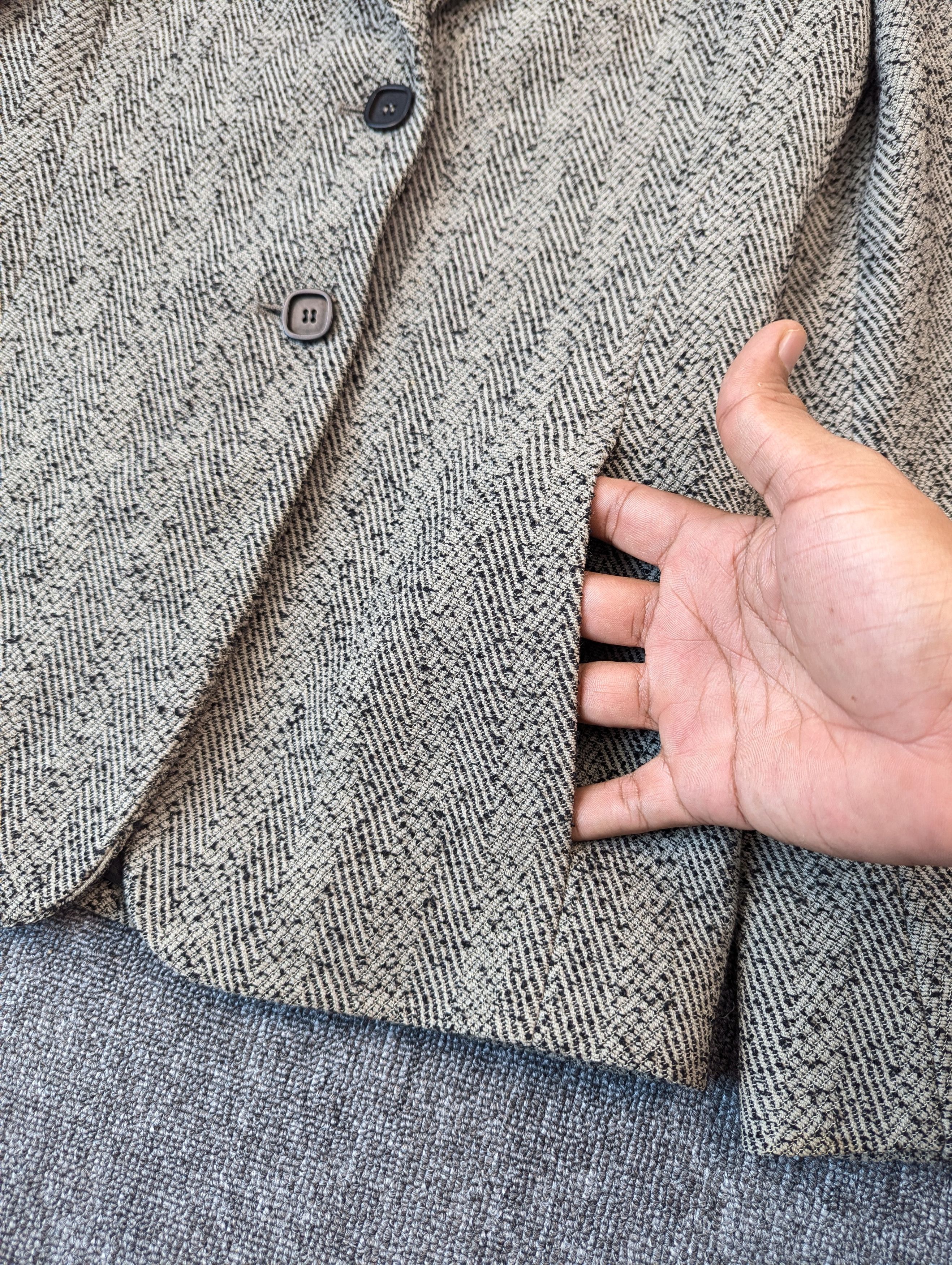 Max Mara Women's Max Mara Wool Blazer Style Jacket Size XS / US 0-2 / IT 36-38 - 5 Thumbnail