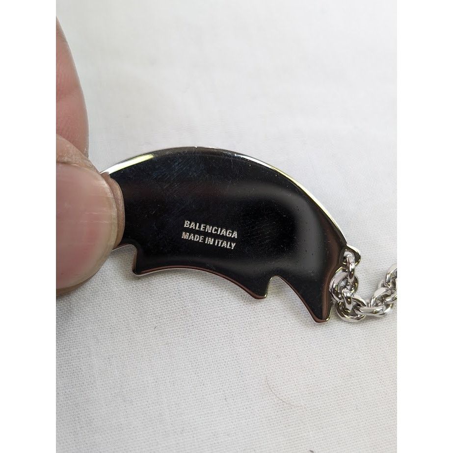 Balenciaga o1rshd1 Q:2 / Size: OS / Los Angeles Necklace in Silver Size ONE SIZE - 10 Thumbnail