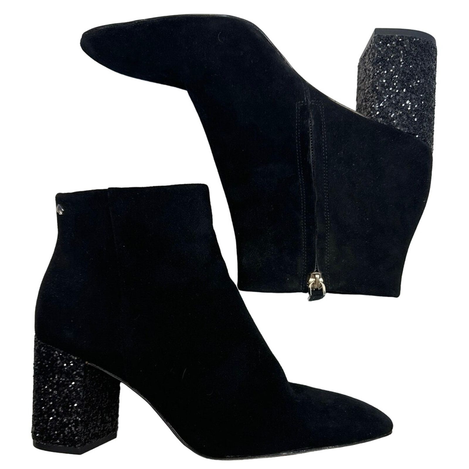 Kate Spade Kate Spade New York Gypsy Black Block Heel Boots women sz 8B Size US 8 / IT 38 - 1 Thumbnail