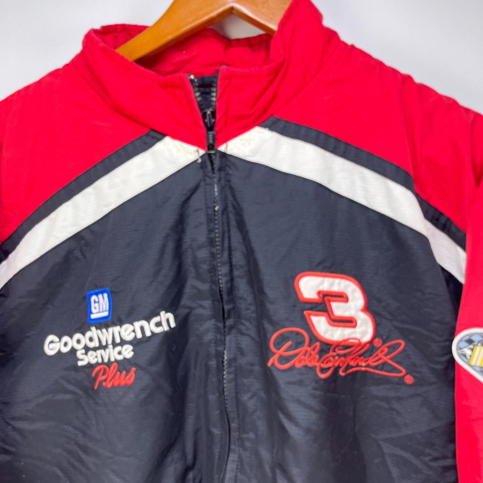 Chanel Vintage 90s NASCAR Dale Earnhardt Black Racing Jacket Large Size ONE SIZE - 5 Thumbnail