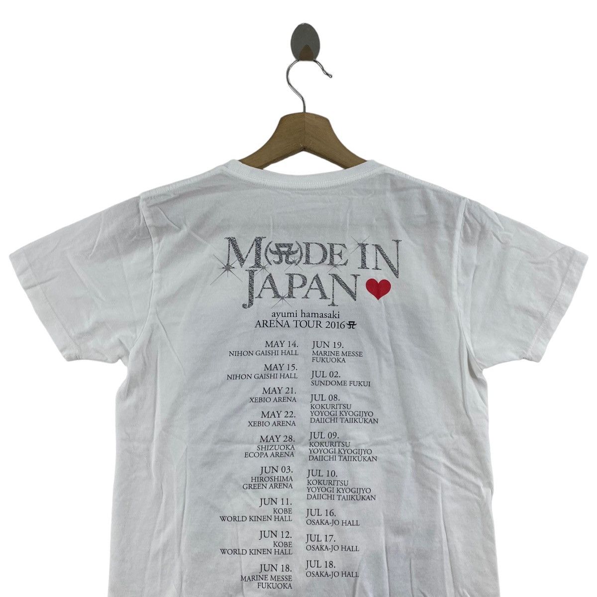 Vintage AYUMI HAMASAKI Made In Japan Arena Tour 2016 Japanese Artist Size US S / EU 44-46 / 1 - 4 Thumbnail