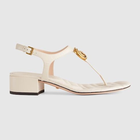 Gucci Double G Thong Sandals SIZE 38.5