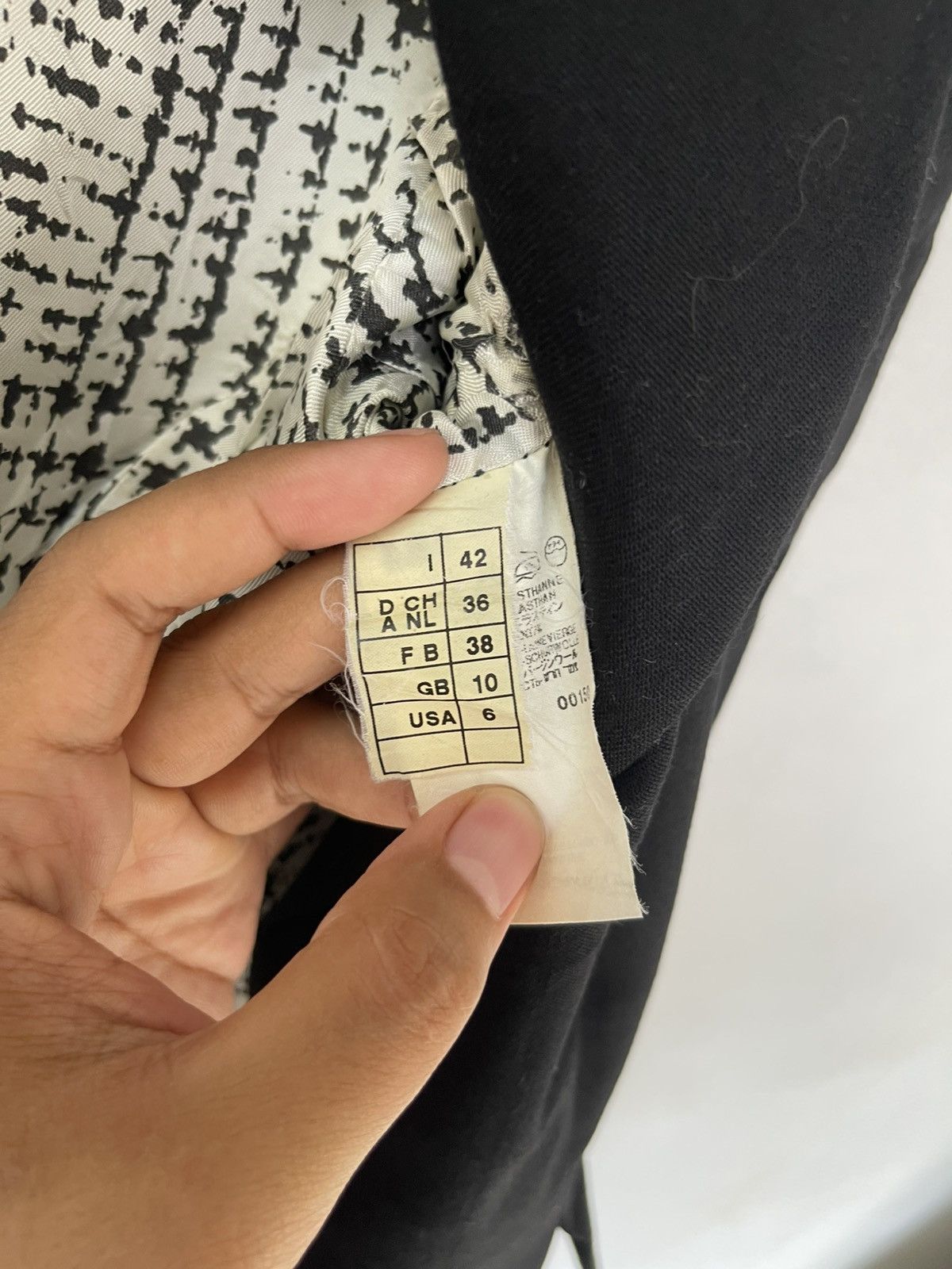 Gianfranco Ferre × Vintage GIANFRANCO FERRE STUDIO BLAZER Size 42S - 5 Thumbnail