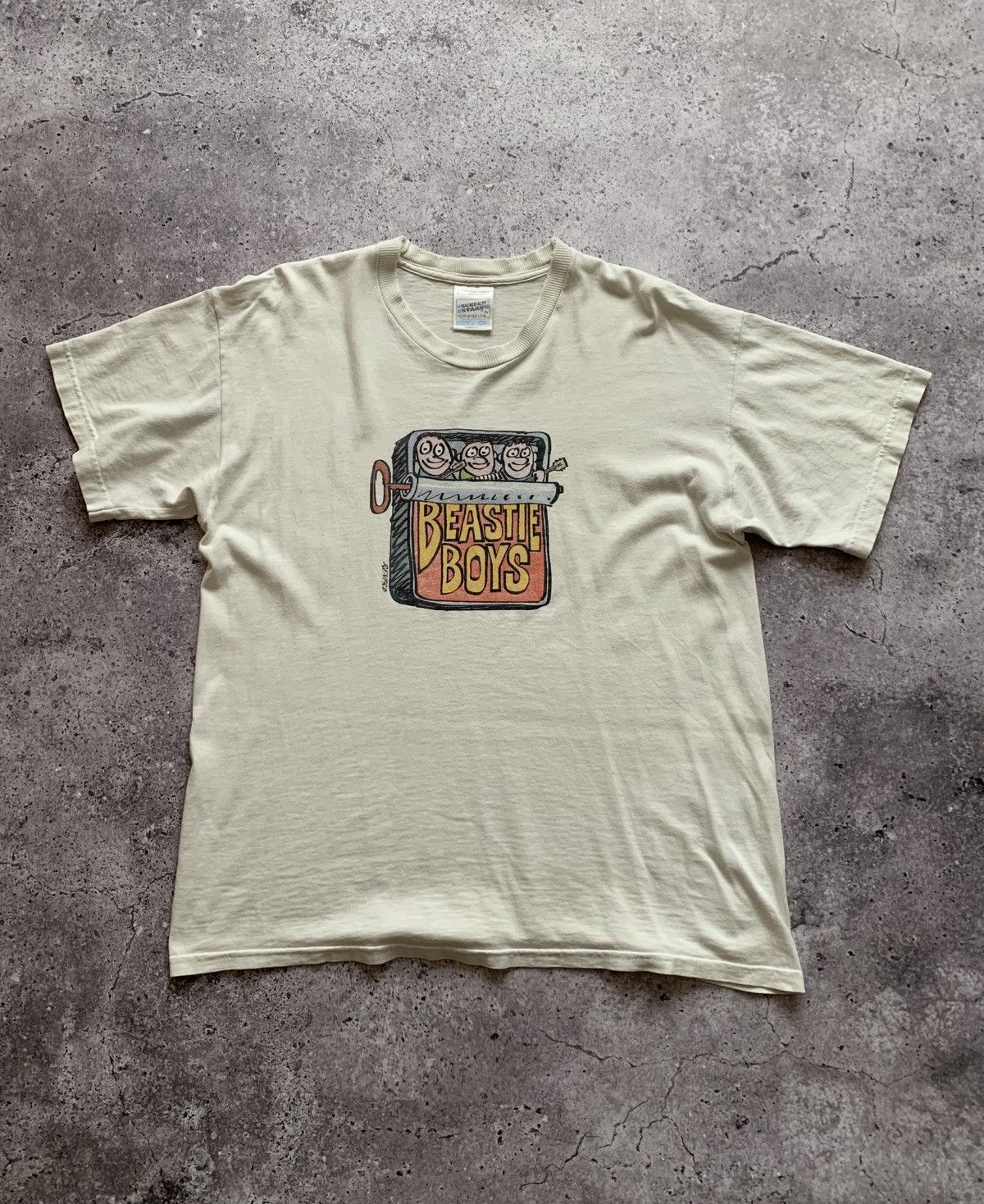 Vintage 🔥BEASTIE BOYS HELLO NASTY 1998 TOUR PROMO T-SHIRT Size US M / EU 48-50 / 2 - 2 Thumbnail