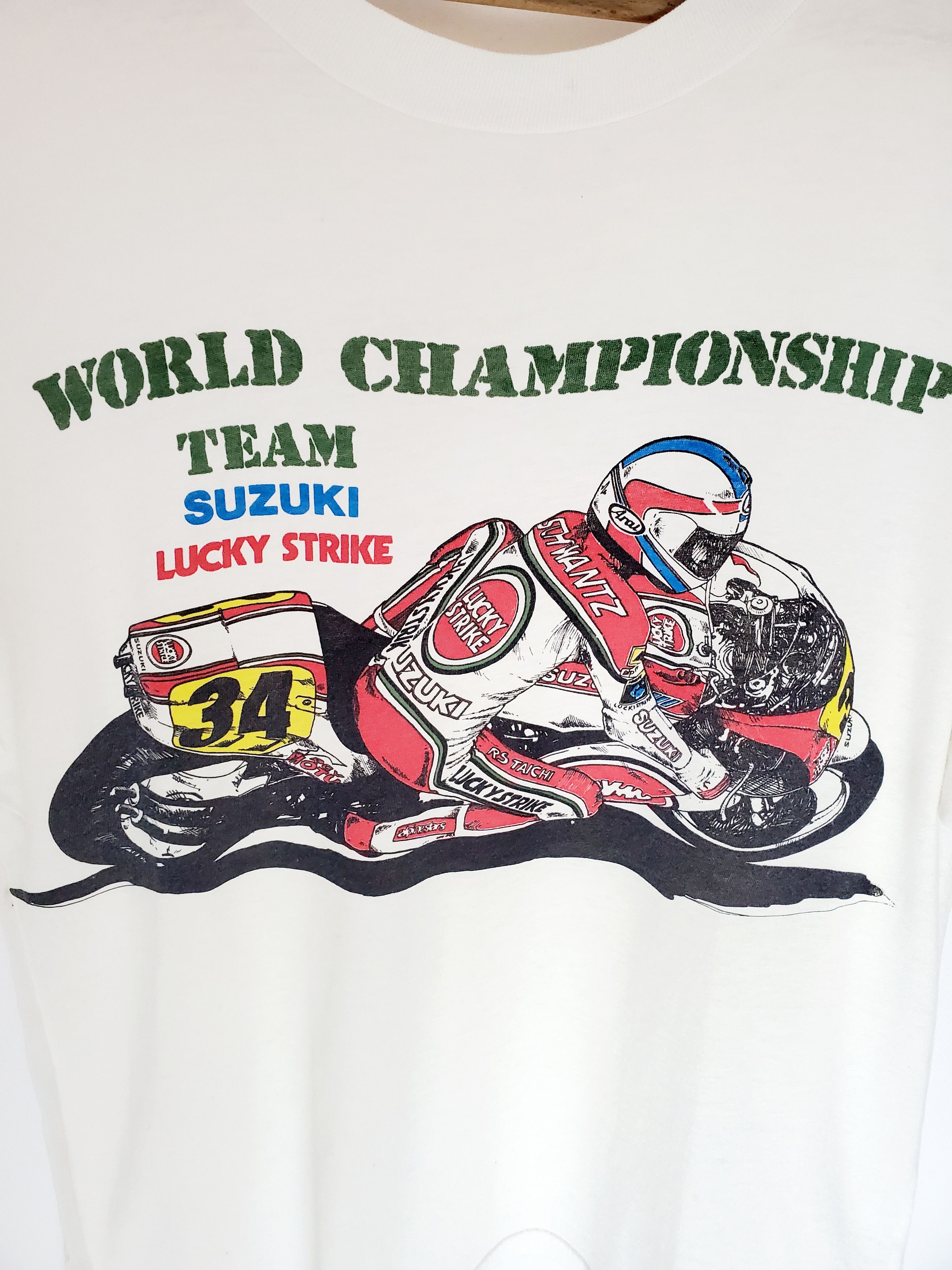 Vintage Vintage Suzuki Team Lucky Strike World Championship M Size US M / EU 48-50 / 2 - 2 Thumbnail