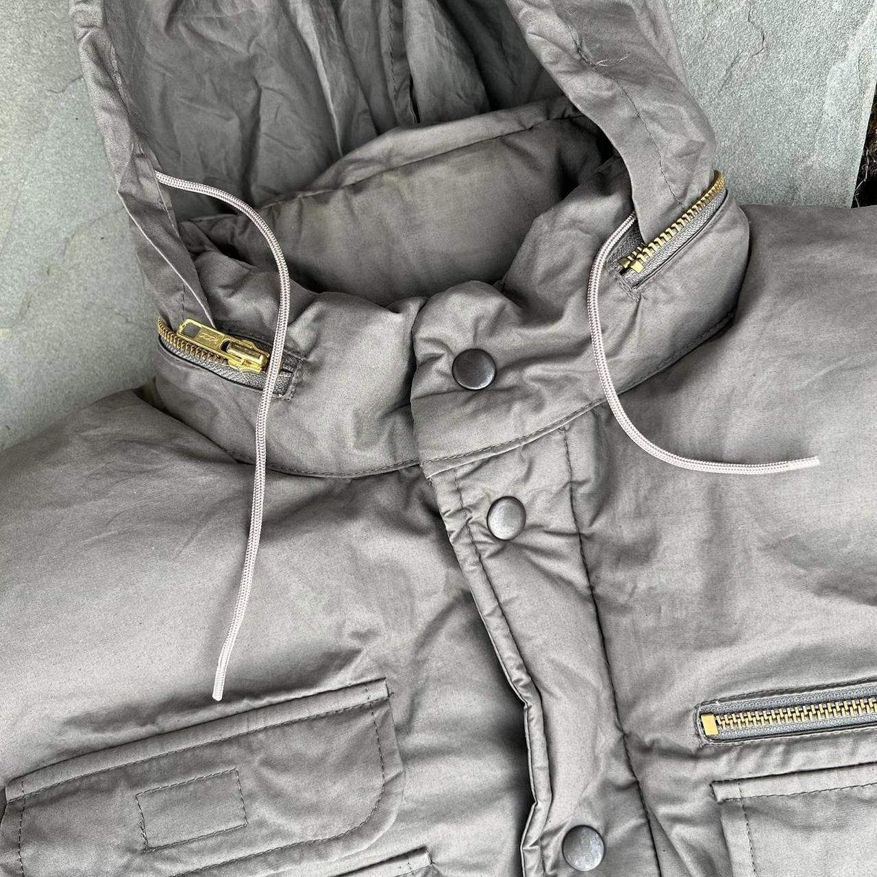Vintage Vintage 80s Grey Utility Gorpcore Cargo Puffer Vest Size US S / EU 44-46 / 1 - 5 Thumbnail