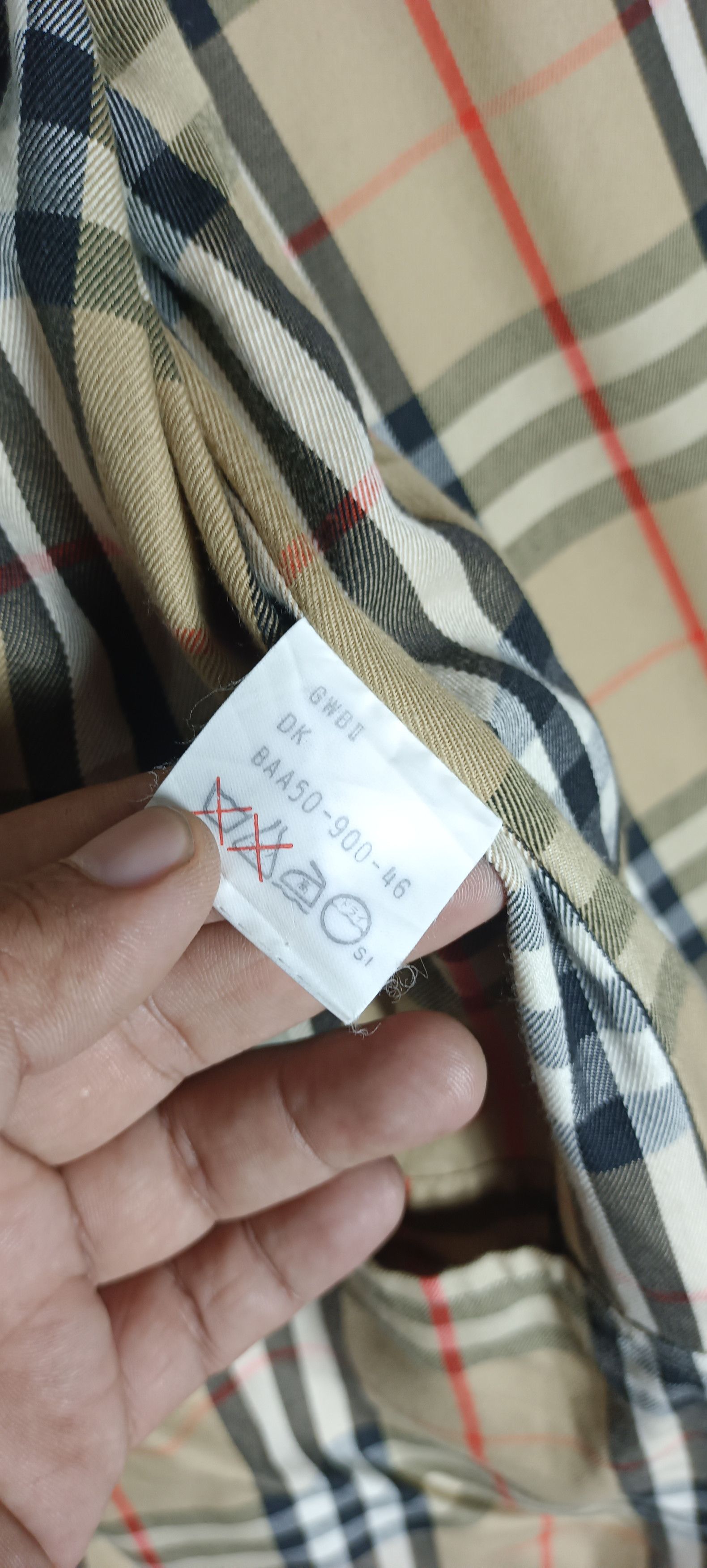 Burberry Vintage 90s 🔥Burberrys Nova Check Trench Coat Size US L / EU 52-54 / 3 - 11 Thumbnail