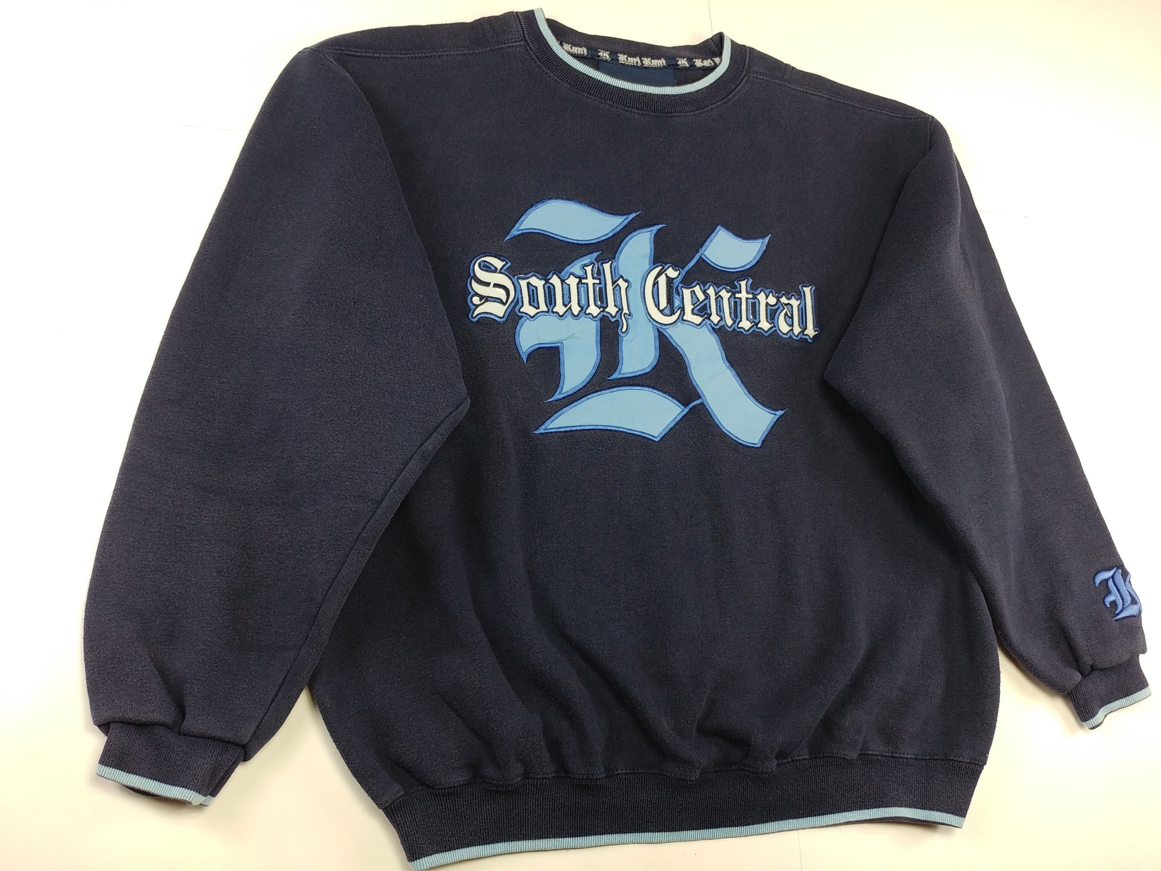 Karl Kani KARL KANI sweatshirt, South Central, vintage 90s hip hop, L Size US L / EU 52-54 / 3 - 2 Thumbnail